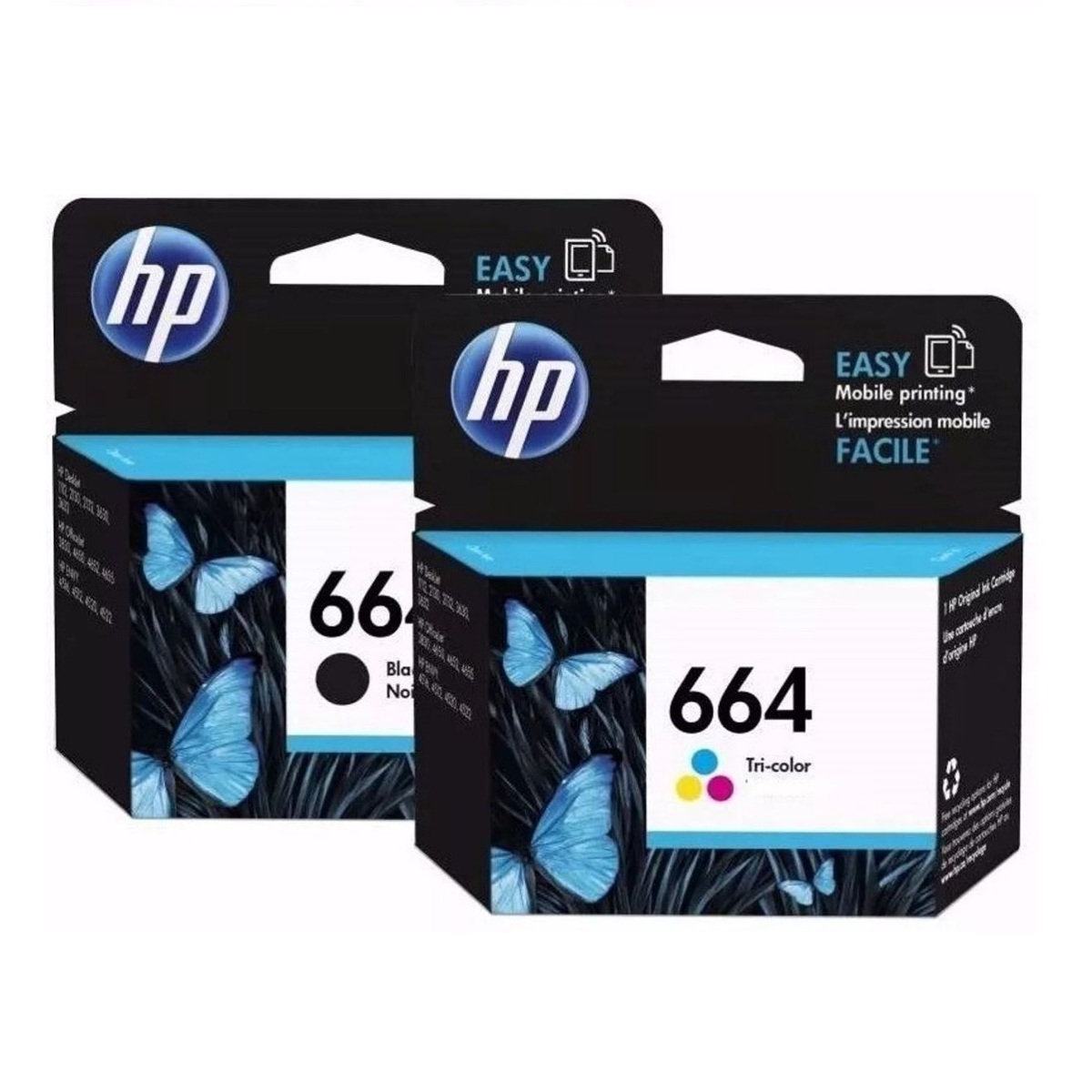 Cartucho Hp 664 Negro Original