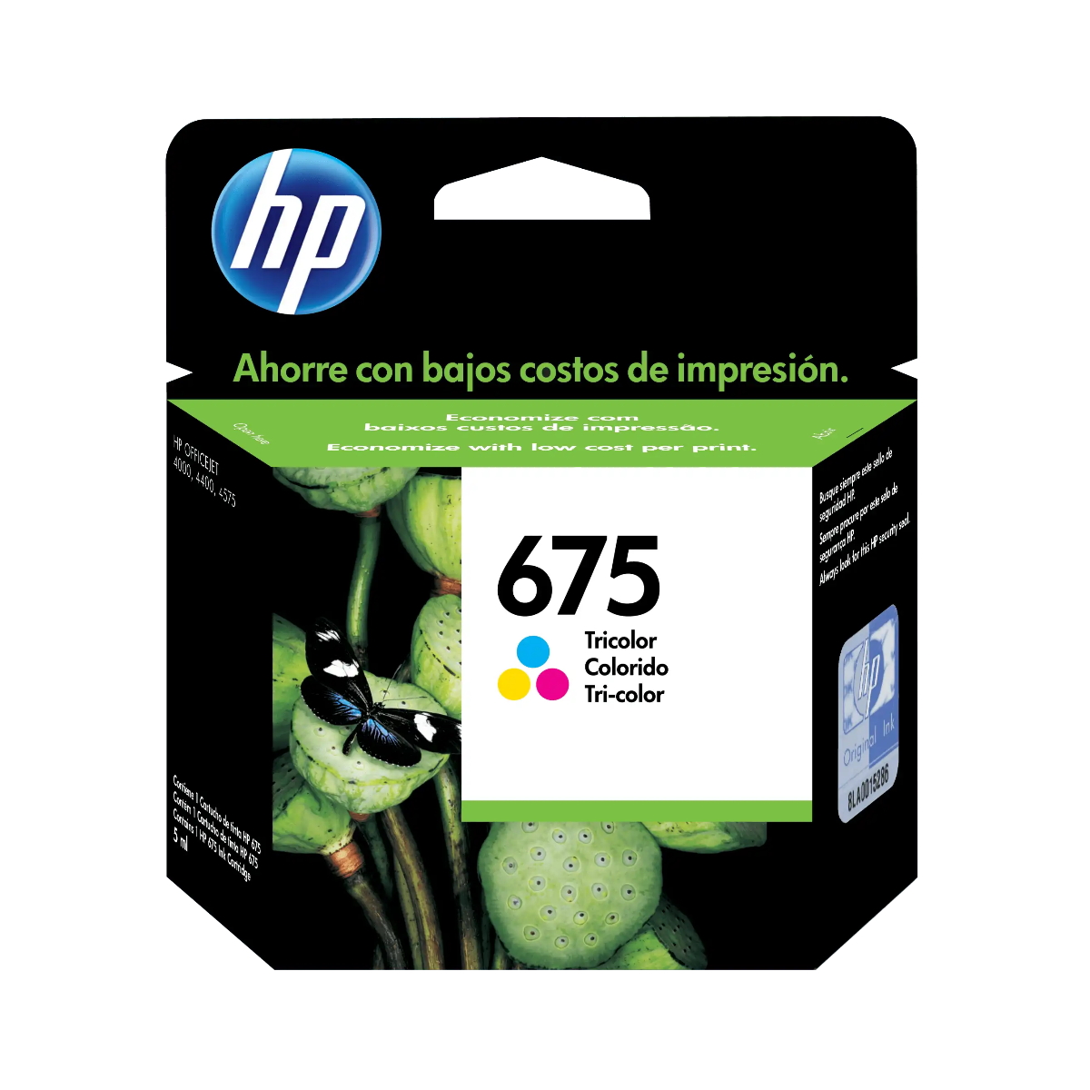Cartucho HP 675 Color Original