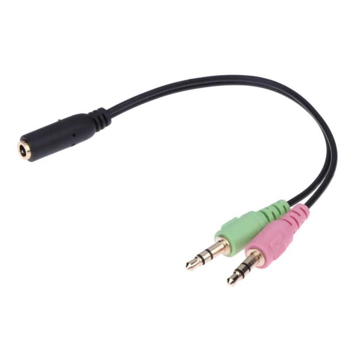 Cable Adaptador 1 Plug 3.5mm a 2 jack 3.5mm Netmak