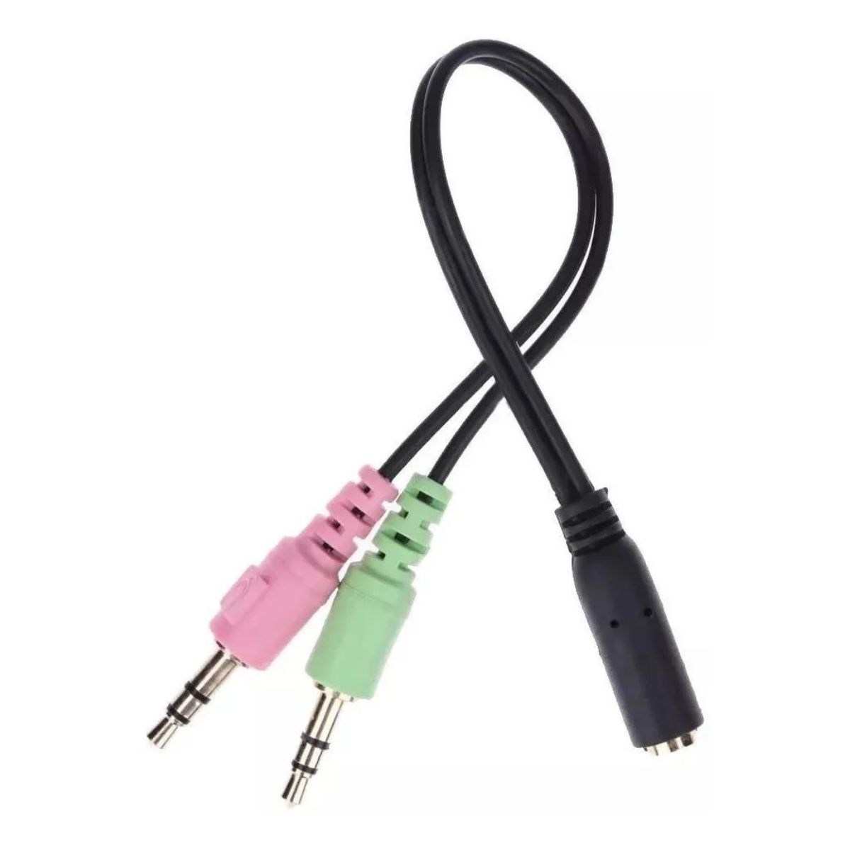 Cable Adaptador 1 Plug 3.5mm a 2 jack 3.5mm Netmak