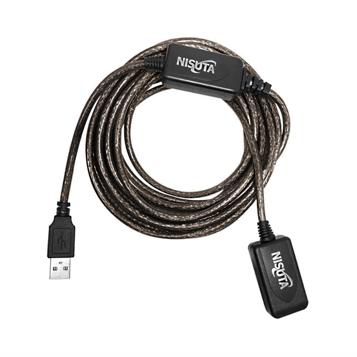 Cable Alargue USB 15m 2.0 Amplificado Nisuta