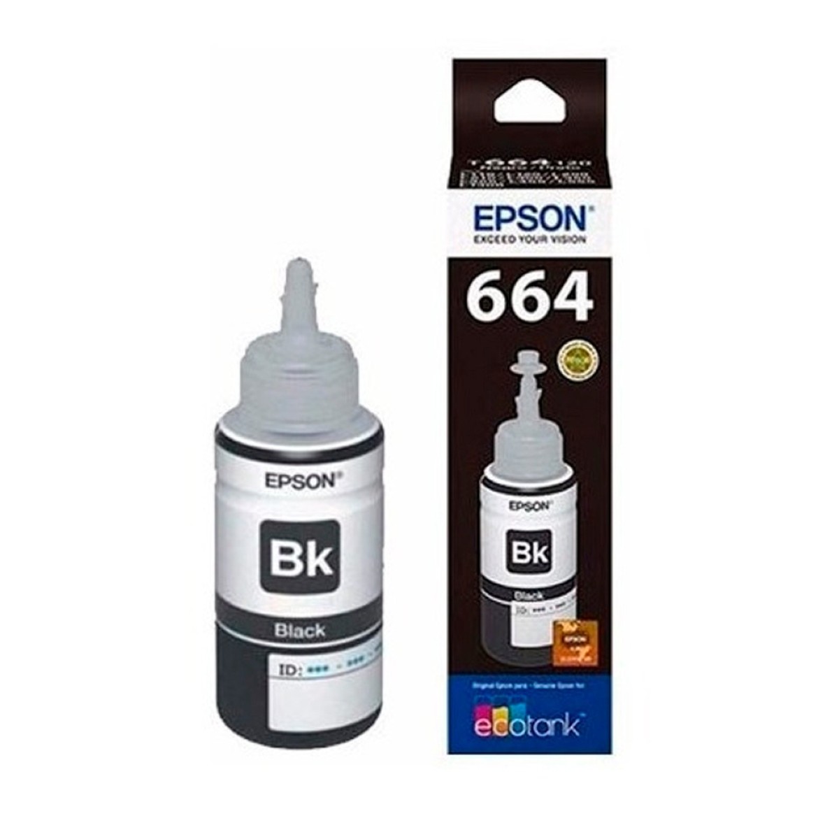 Tinta Epson L200 664 Ecotank Negro Original