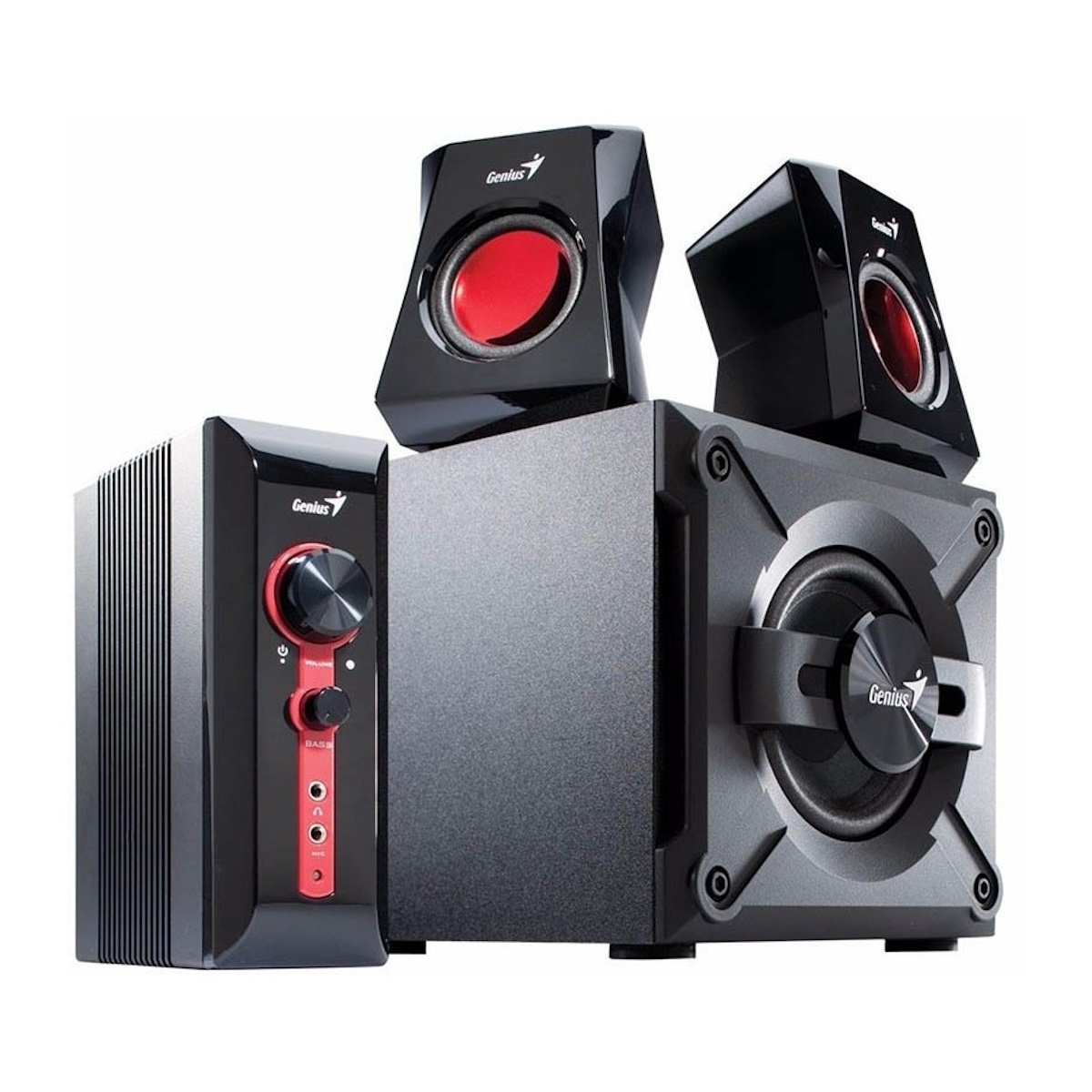 Parlantes Pc Gamer Sw-g2.1 1250 Genius