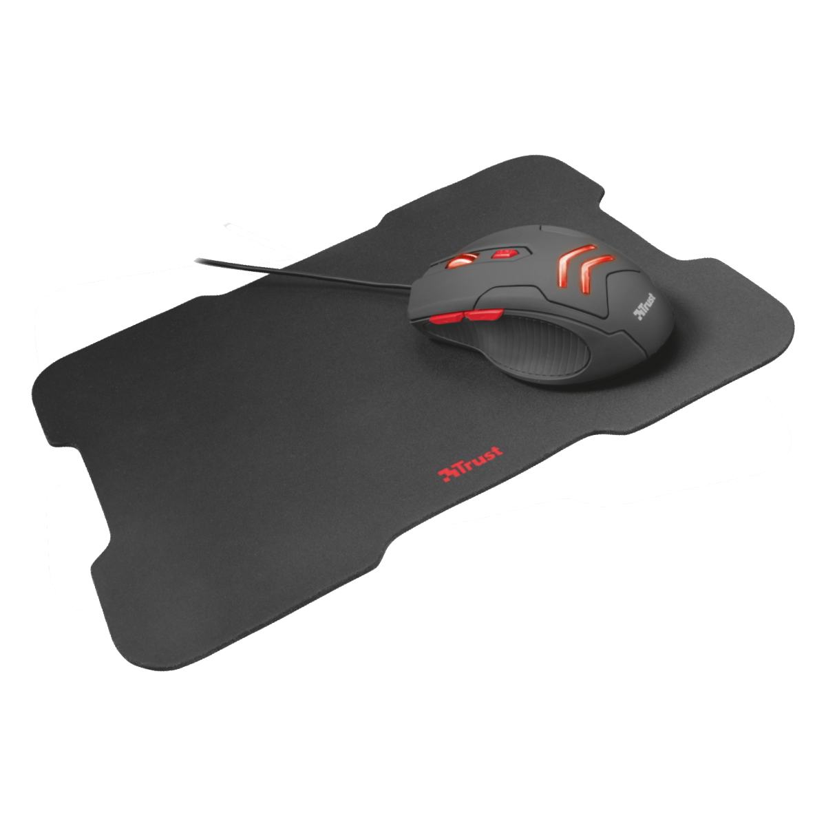 Kit Mouse Mousepad Gamer Ziva Trust