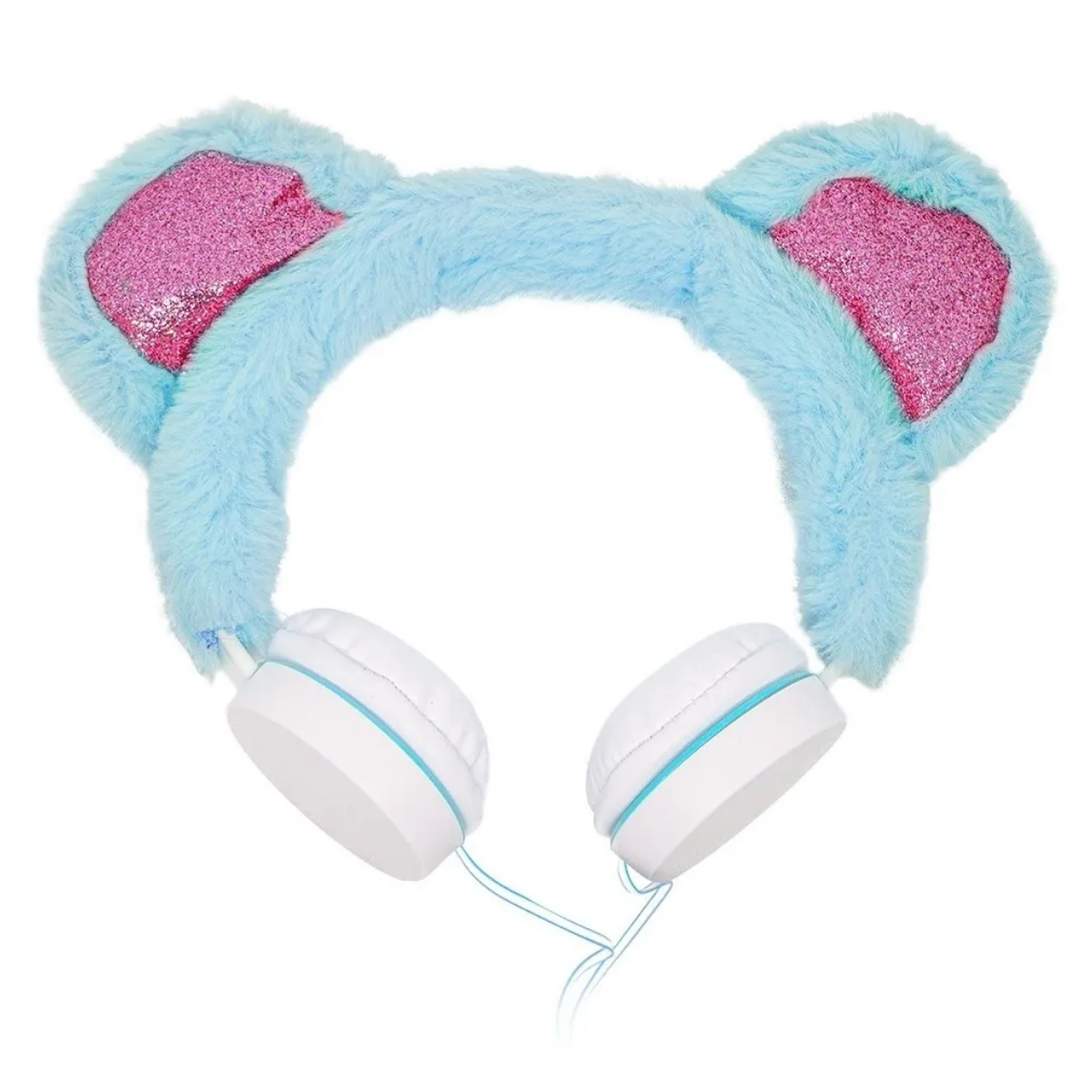 Auriculares Cable Vincha YJ-608 Peluche Orejitas