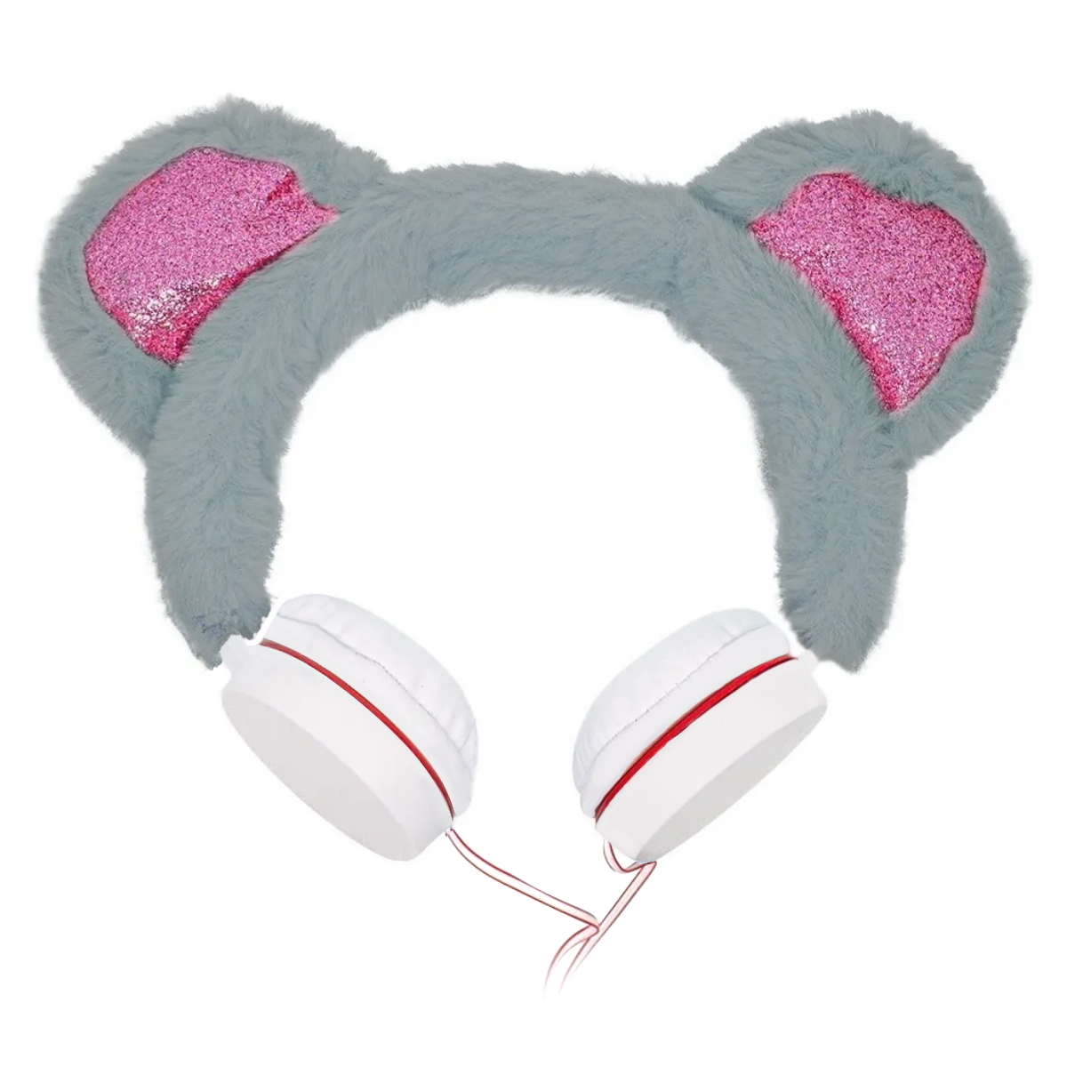 Auriculares Cable Vincha YJ-608 Peluche Orejitas