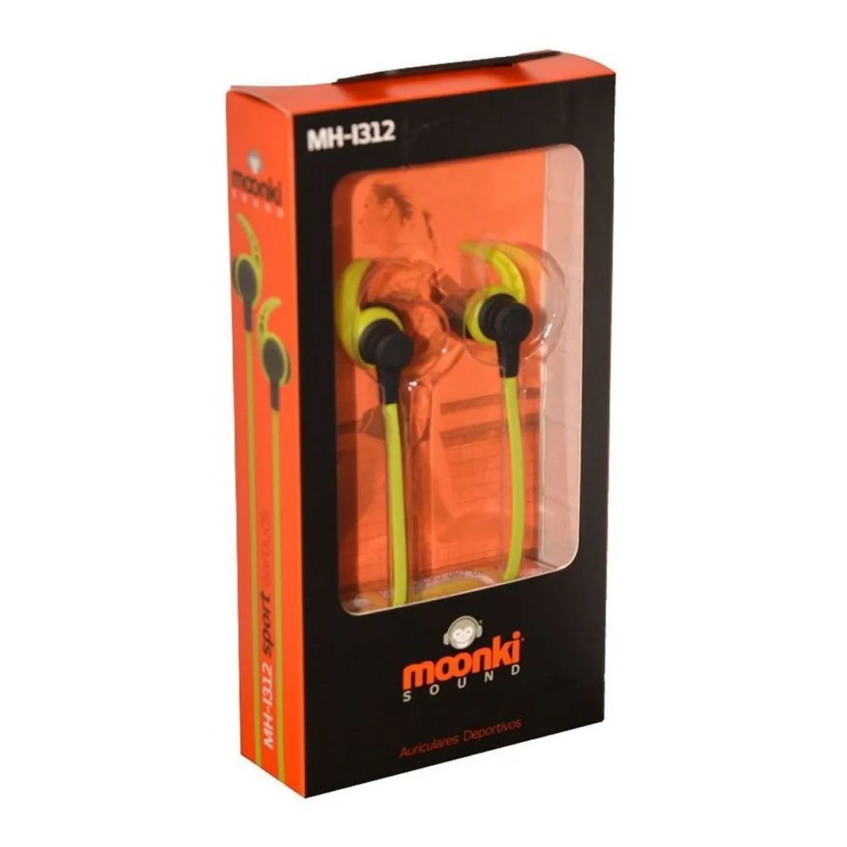 Auriculares Cable In Ear MH-I312 Verde Moonki