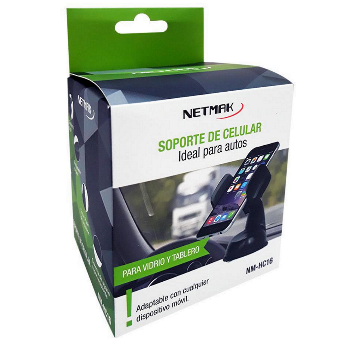 Soporte Celular Auto NM-HC16 Netmak