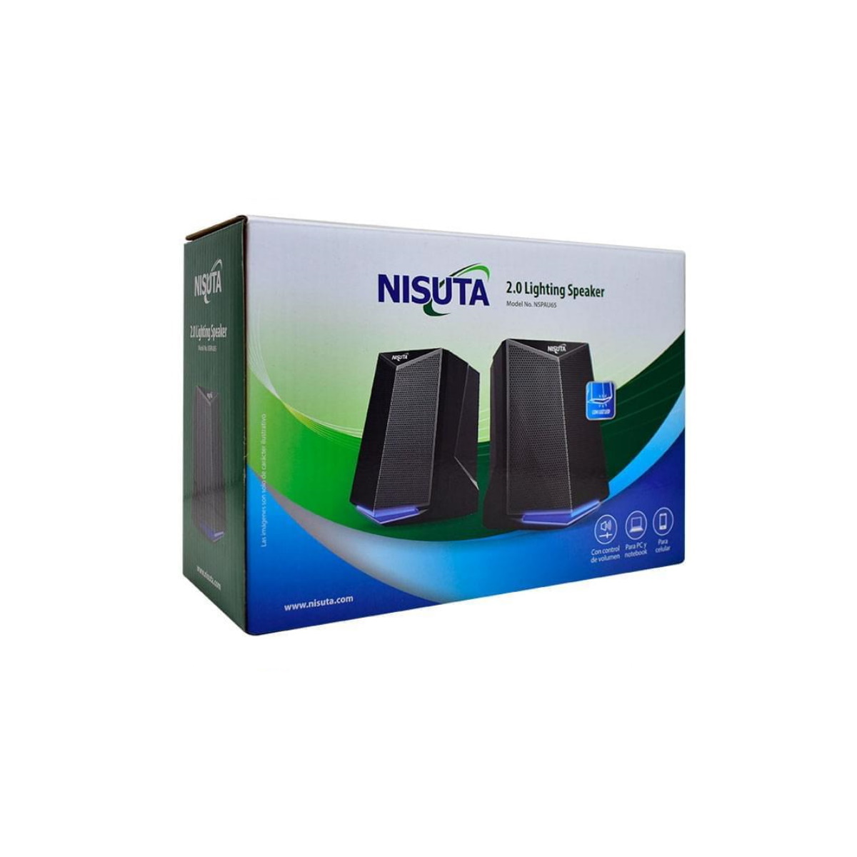 Parlante Usb 2.0 Ns-pau65 Nisuta
