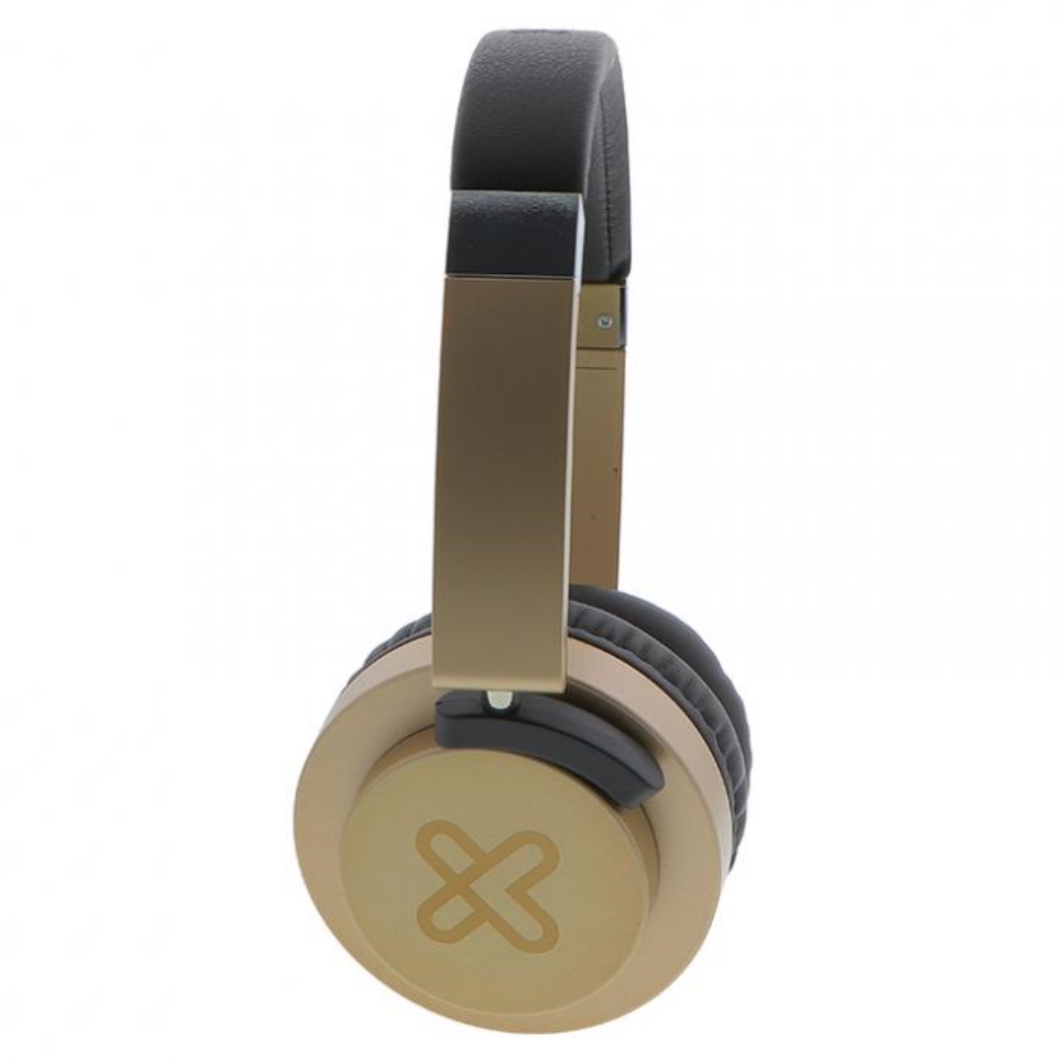 Auriculares Cable Vincha AkoustikFX Dorado Klip Xtreme