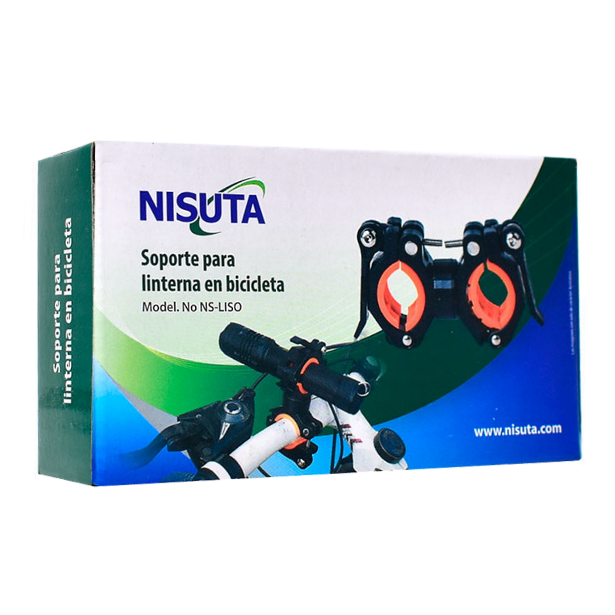 Soporte Bicicleta para linterna de mano Nisuta