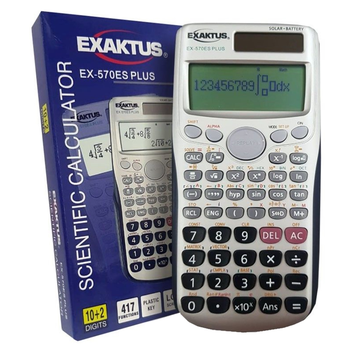 Calculadora Cientifica EX-570ES PLUS Exaktus