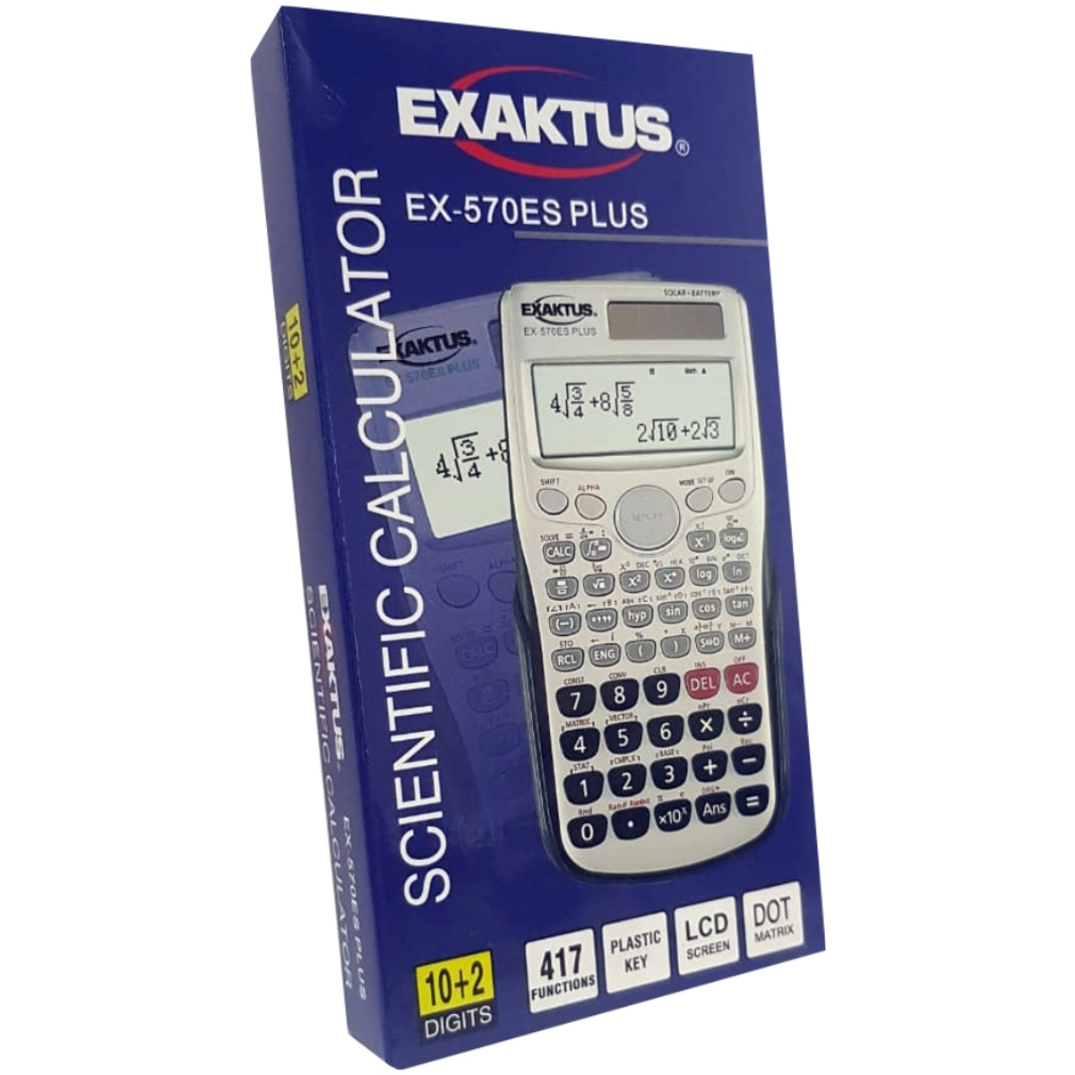 Calculadora Cientifica EX-570ES PLUS Exaktus