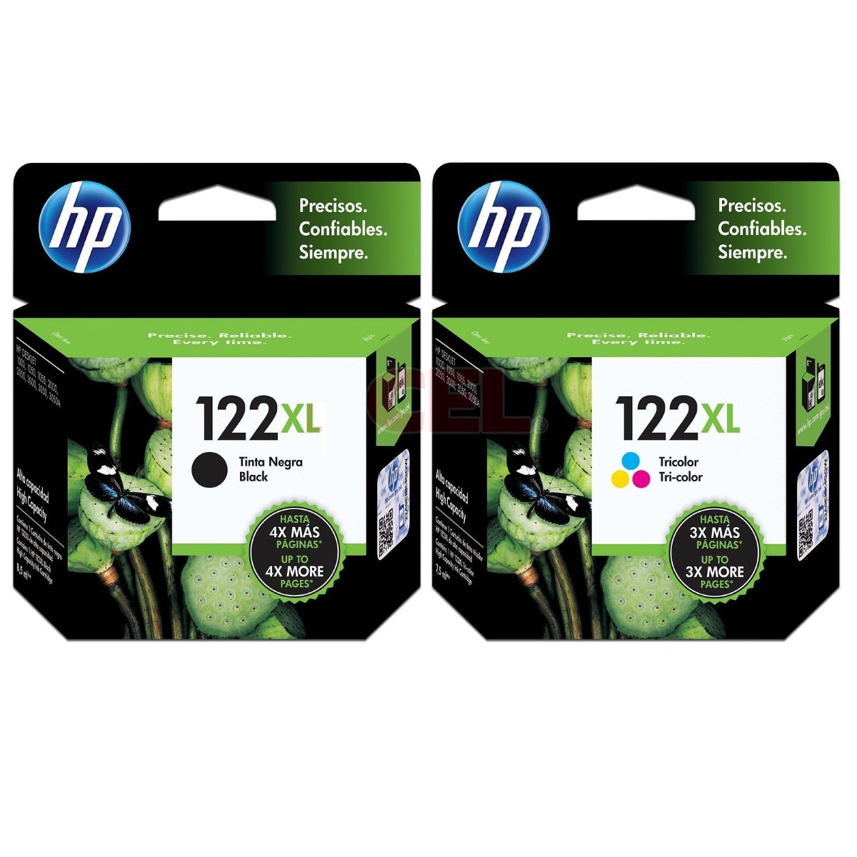 Cartucho Hp 122xl Negro Original