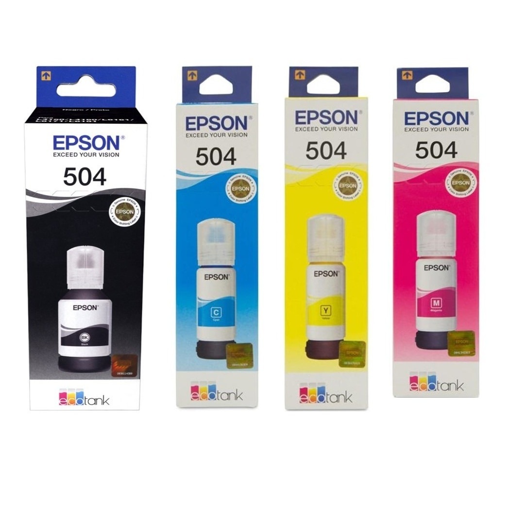 Tinta Epson L4150 504 Ecotank Amarillo Original