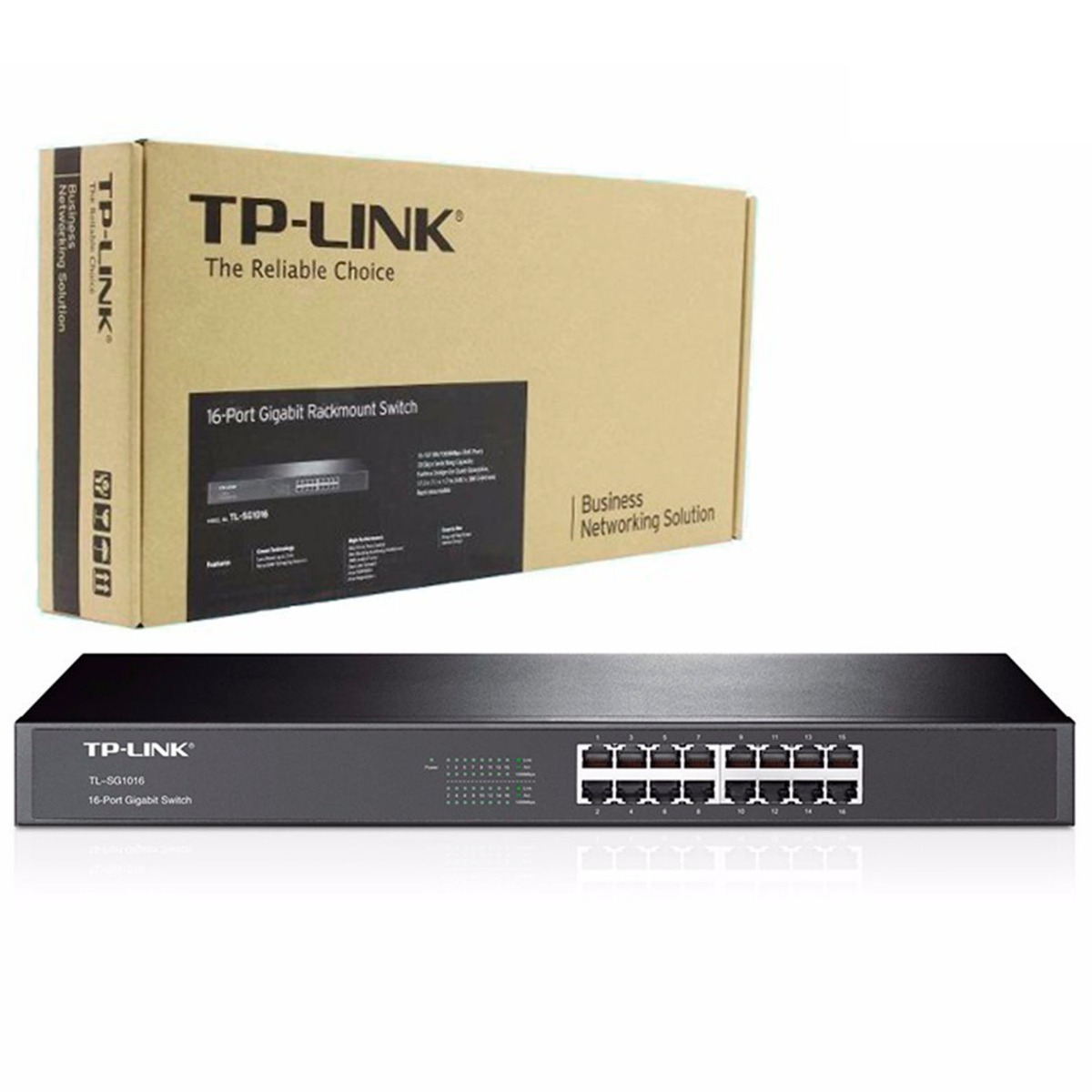 Switch 16p Puertos Sg1016 R19 Tp-link