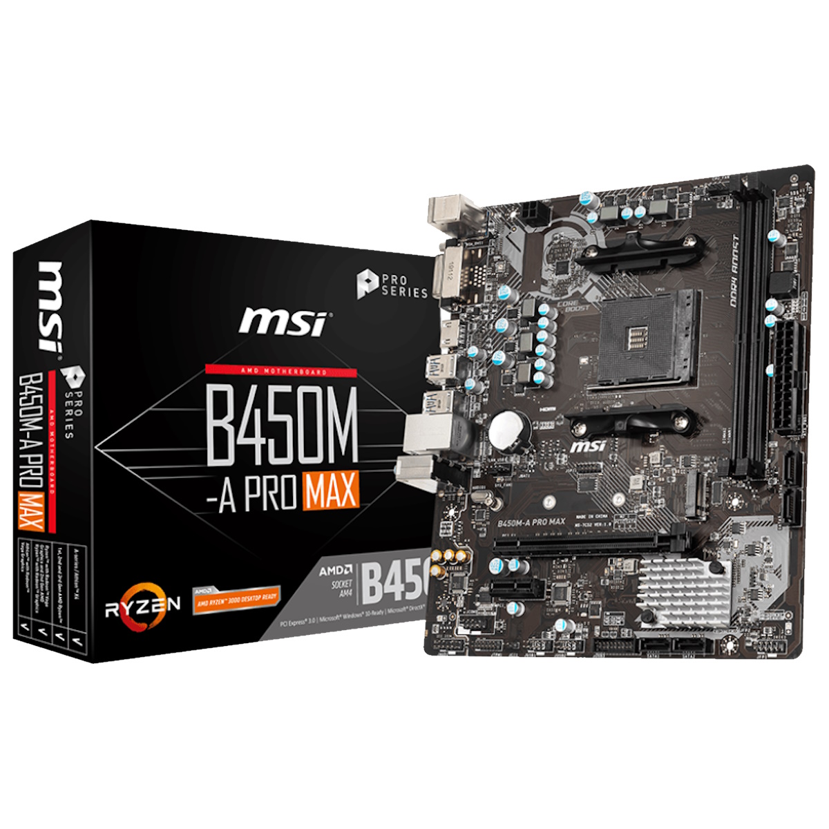 Mother B450M-A PRO MAX SAM4 MSI