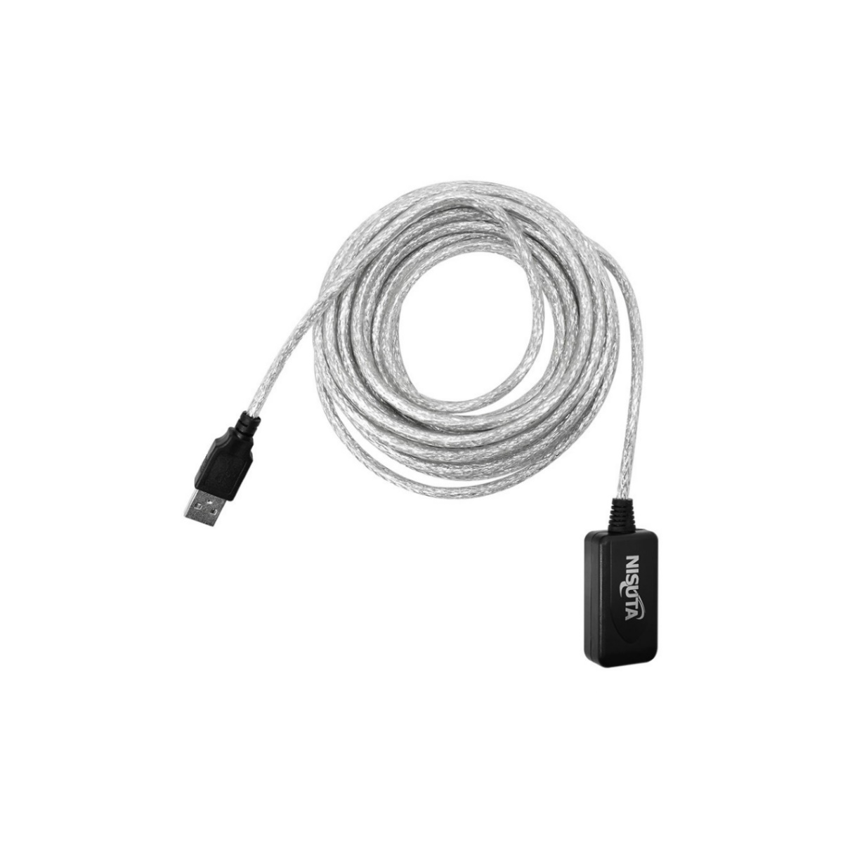 Cable Alargue USB 5m 2.0 Amplificado Nisuta