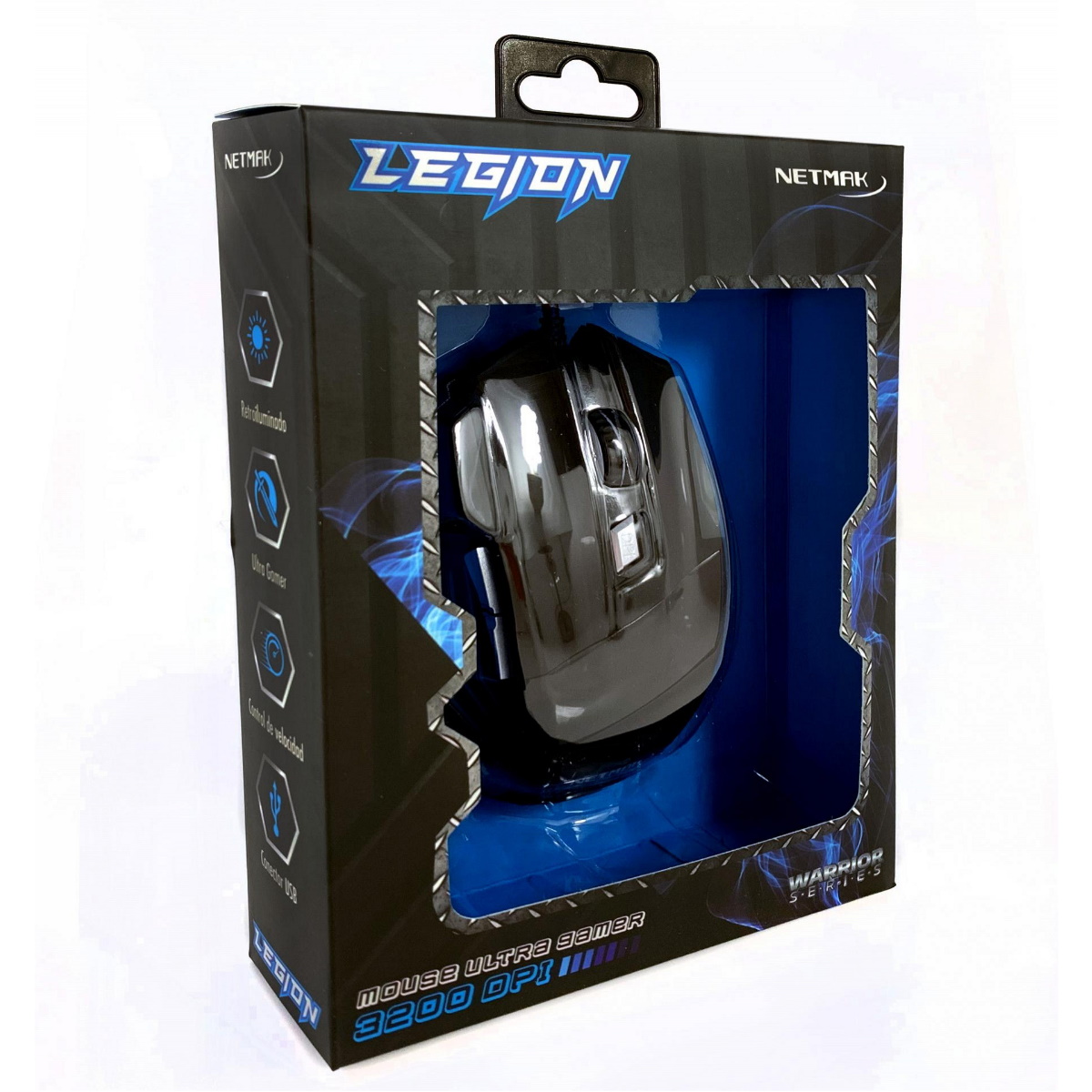 Mouse Gamer Legion NM-LEGION 3200 DPI Netmak