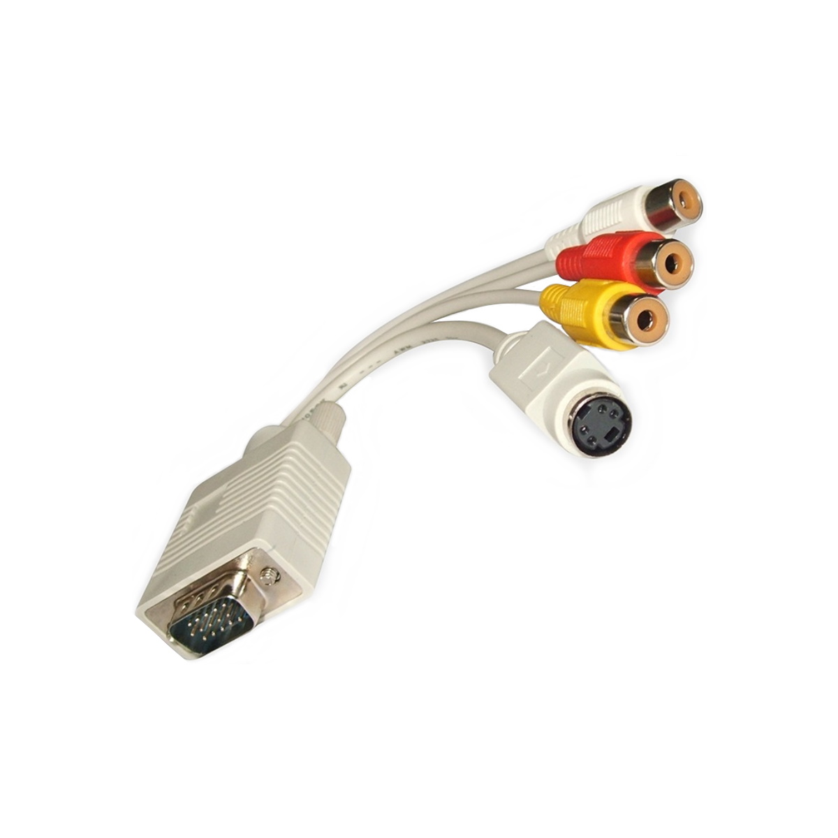 Adaptador Vga A Rca S-video Nisuta