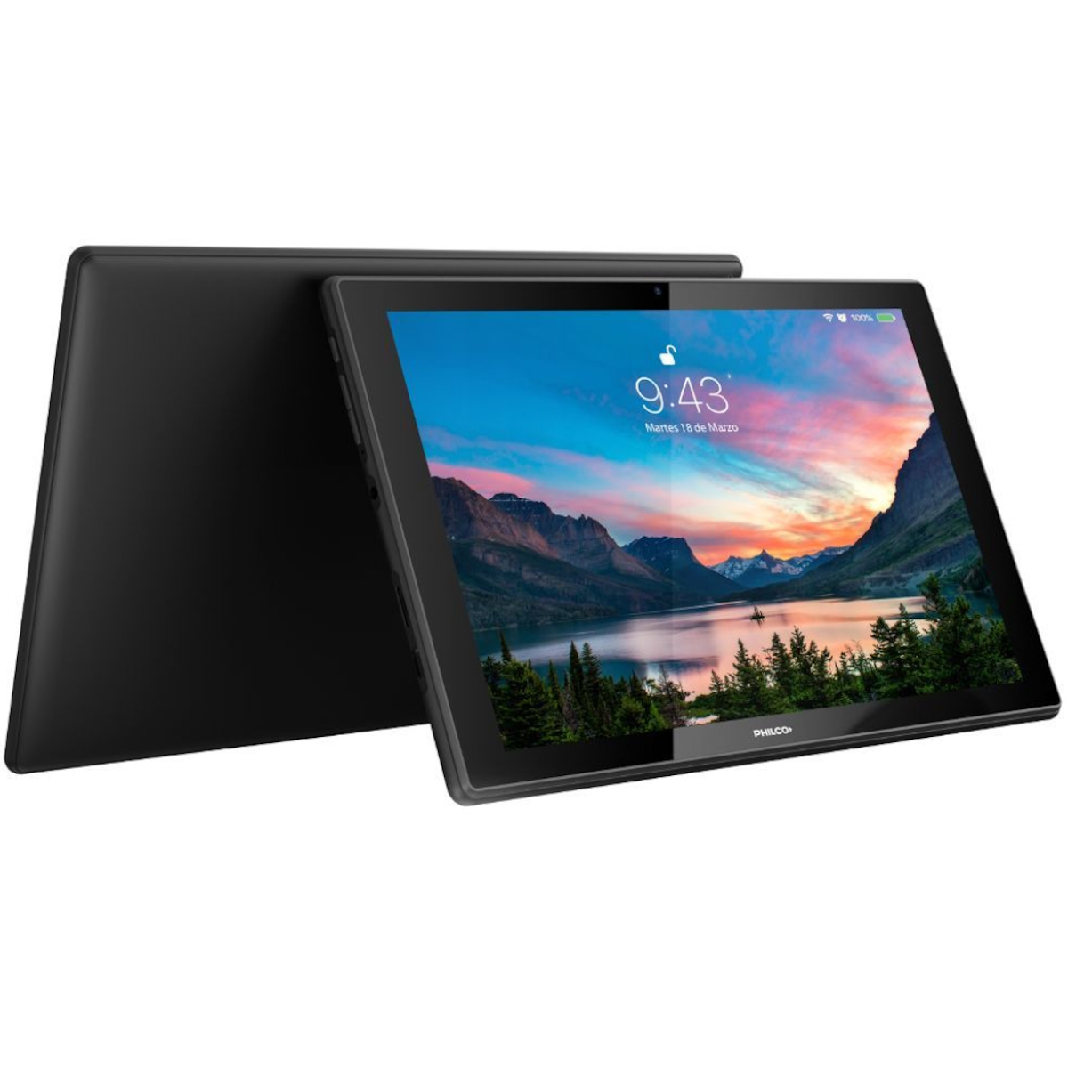 Tablet 10" HD IPS 32GB 2GB Negra Philco