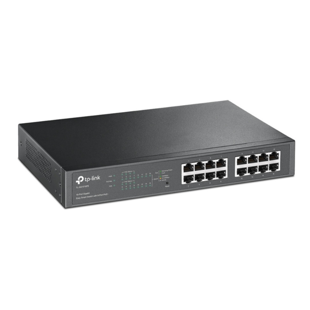 Switch 16p Puertos (8 POE) SG1016PE 16P Gigabit Smart Tp-Link
