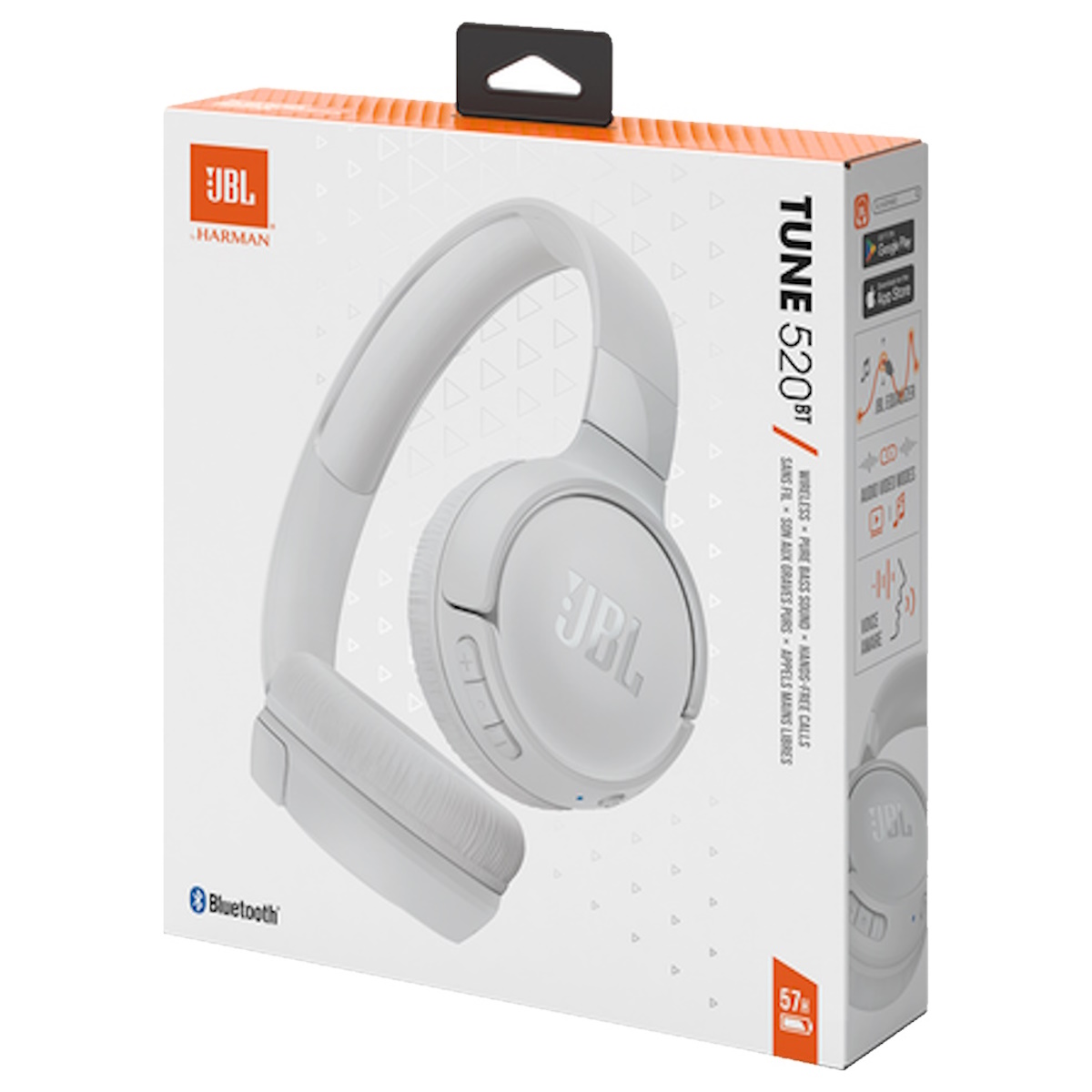 Auriculares Bluetooth Vincha Tune 520 Blanco Jbl