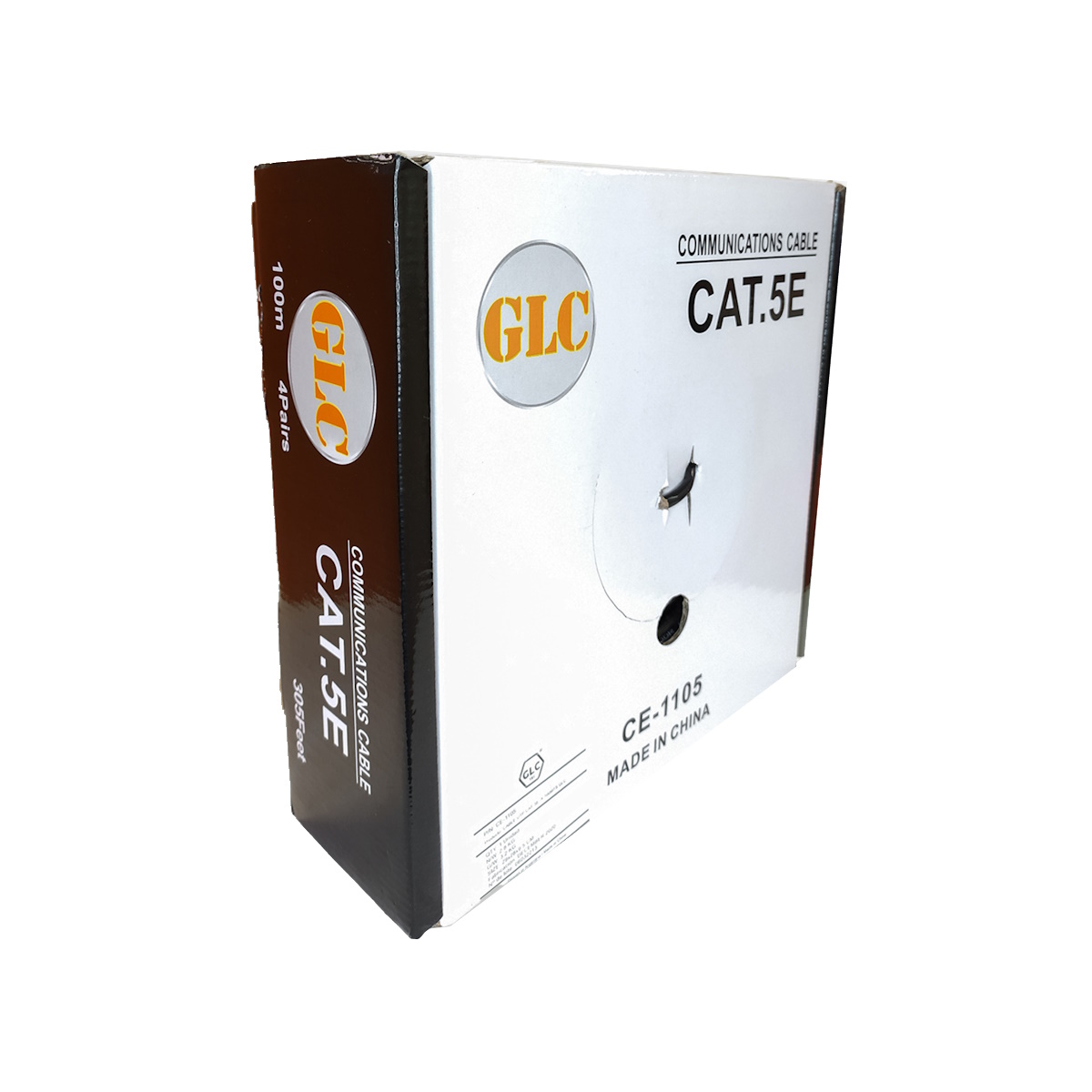 Bobina Cable UTP Cat 5e 100m EXTERIOR GLC
