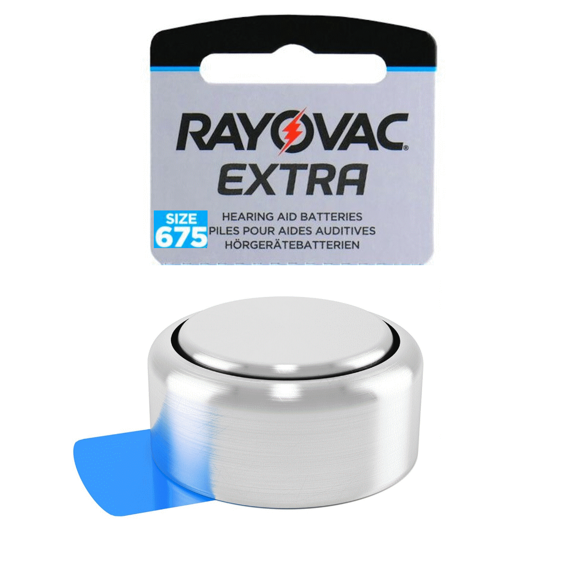 Pila 675 Audiologia Rayovac (Unidad)