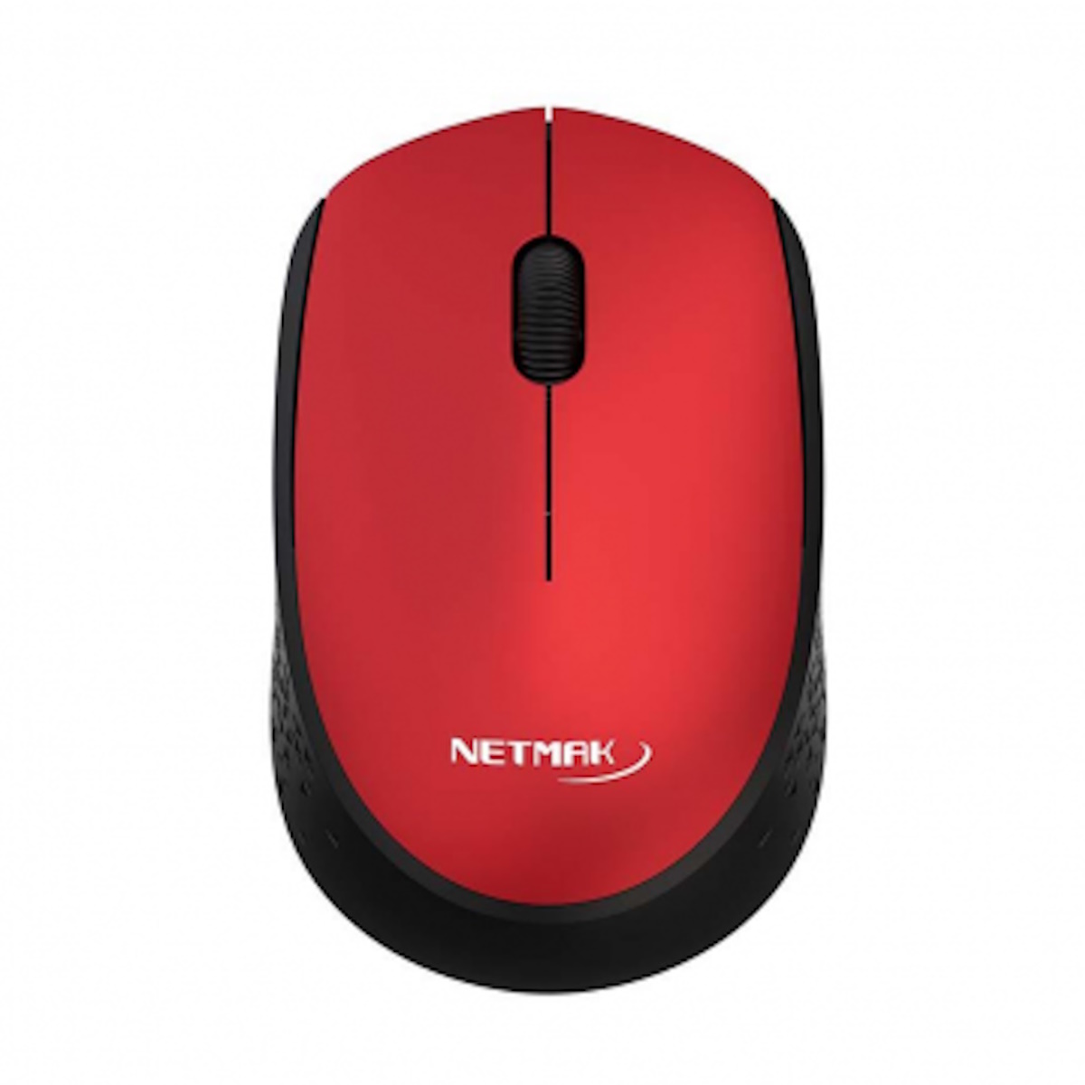 Mouse Inalambrico Nm-m680 Rojo Netmak