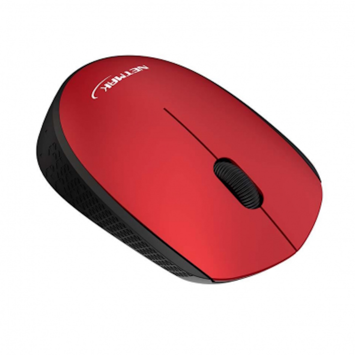 Mouse Inalambrico Nm-m680 Rojo Netmak