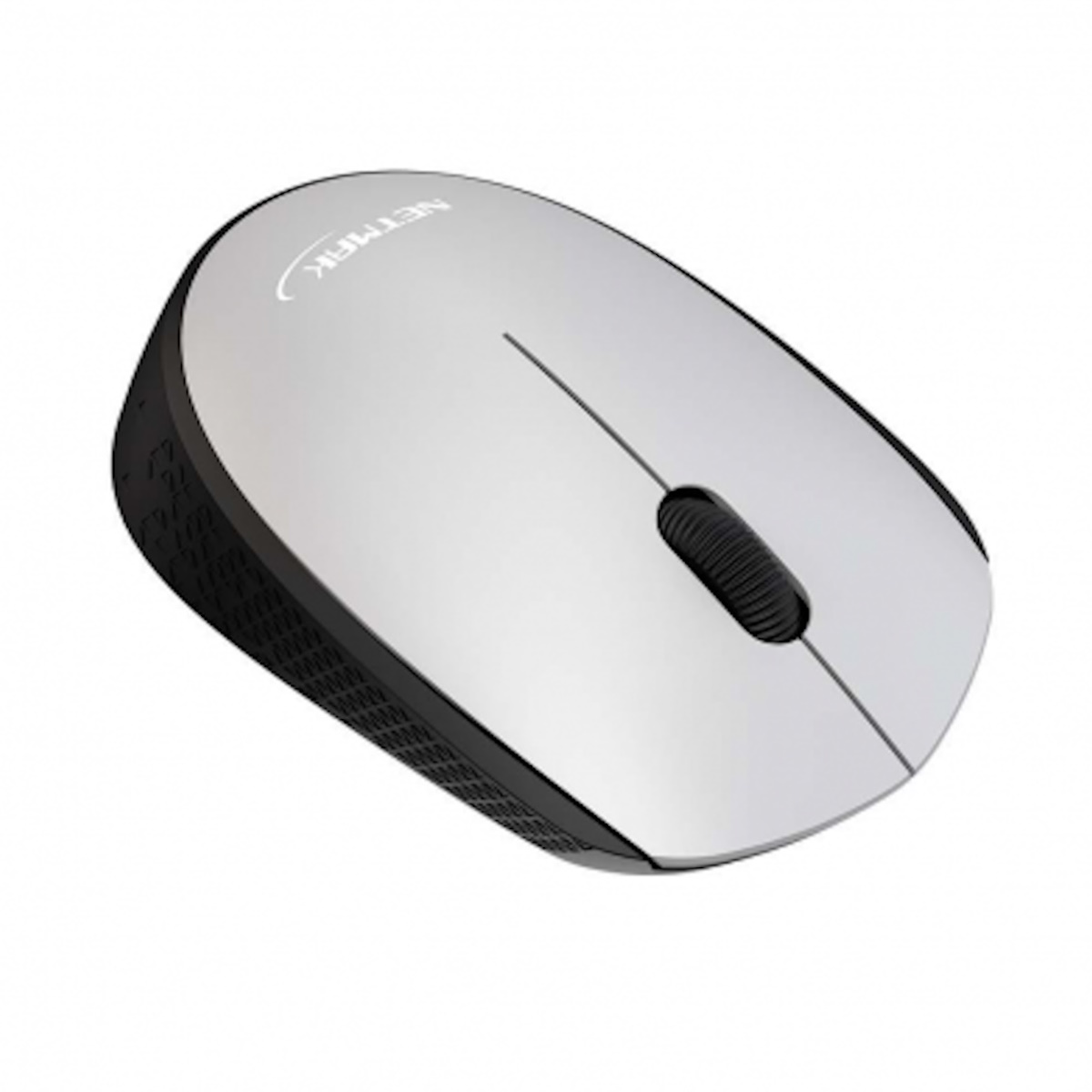 Mouse Inalambrico Nm-m680 Gris Netmak