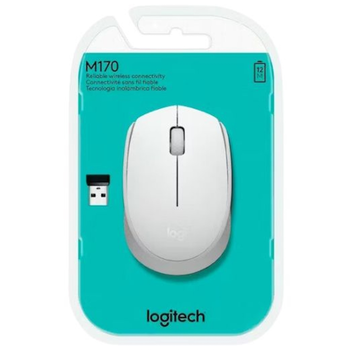 Mouse Inalambrico M170 Blanco Logitech