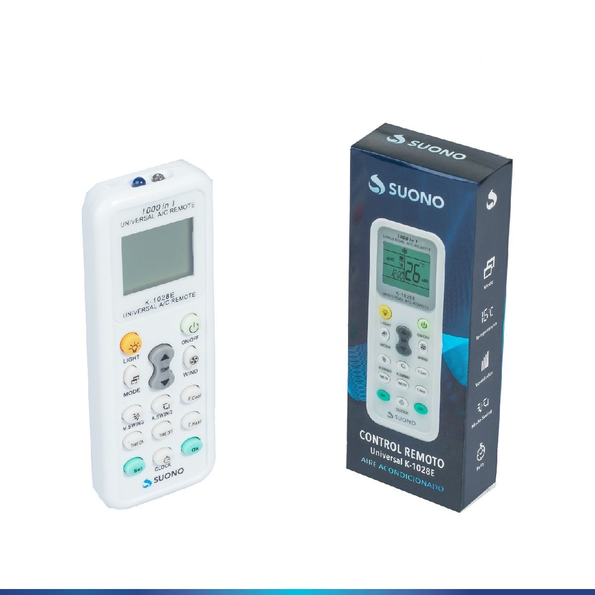 Control Remoto Universal Aire Acondicionado Suono