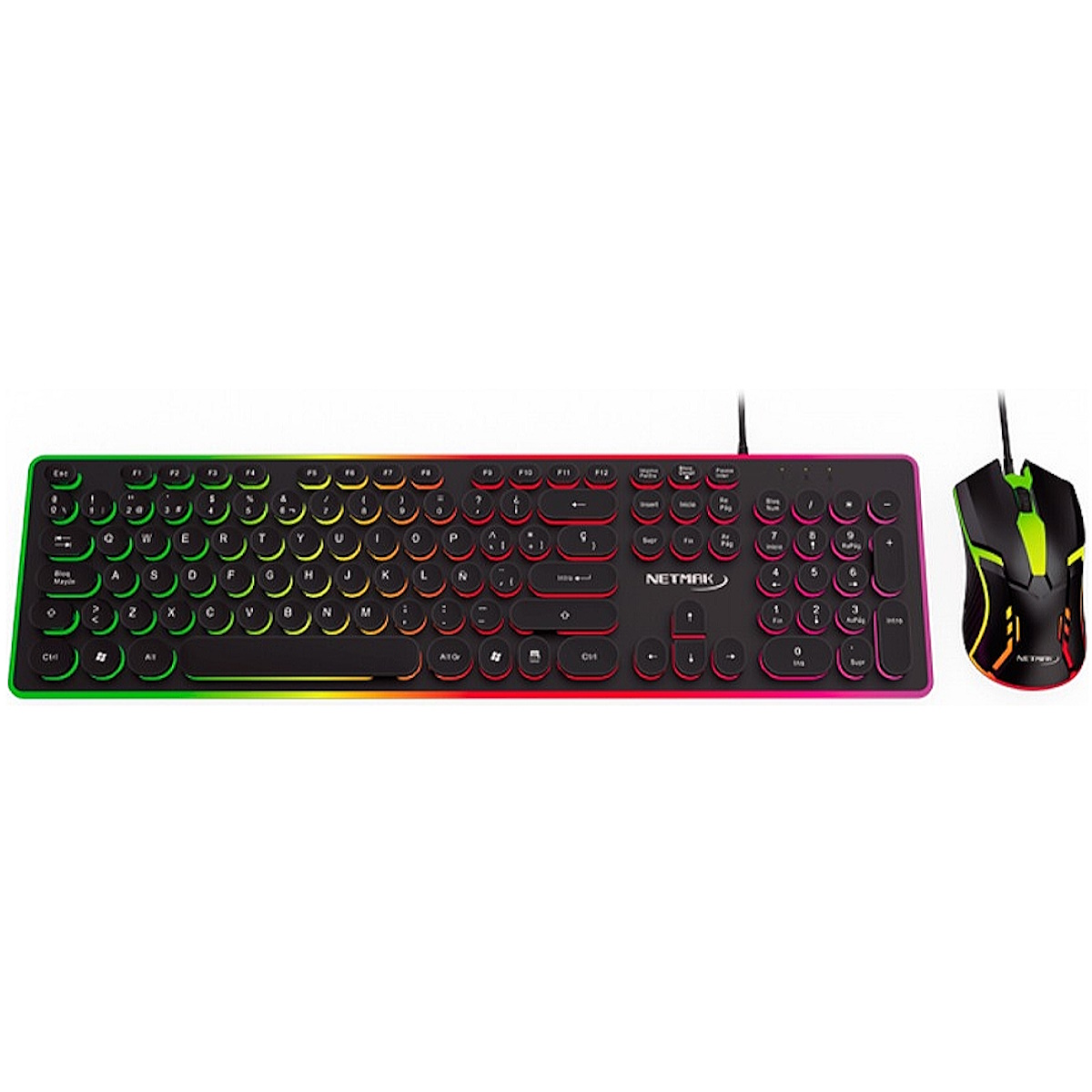 Kit Teclado Mouse Vortex Netmak