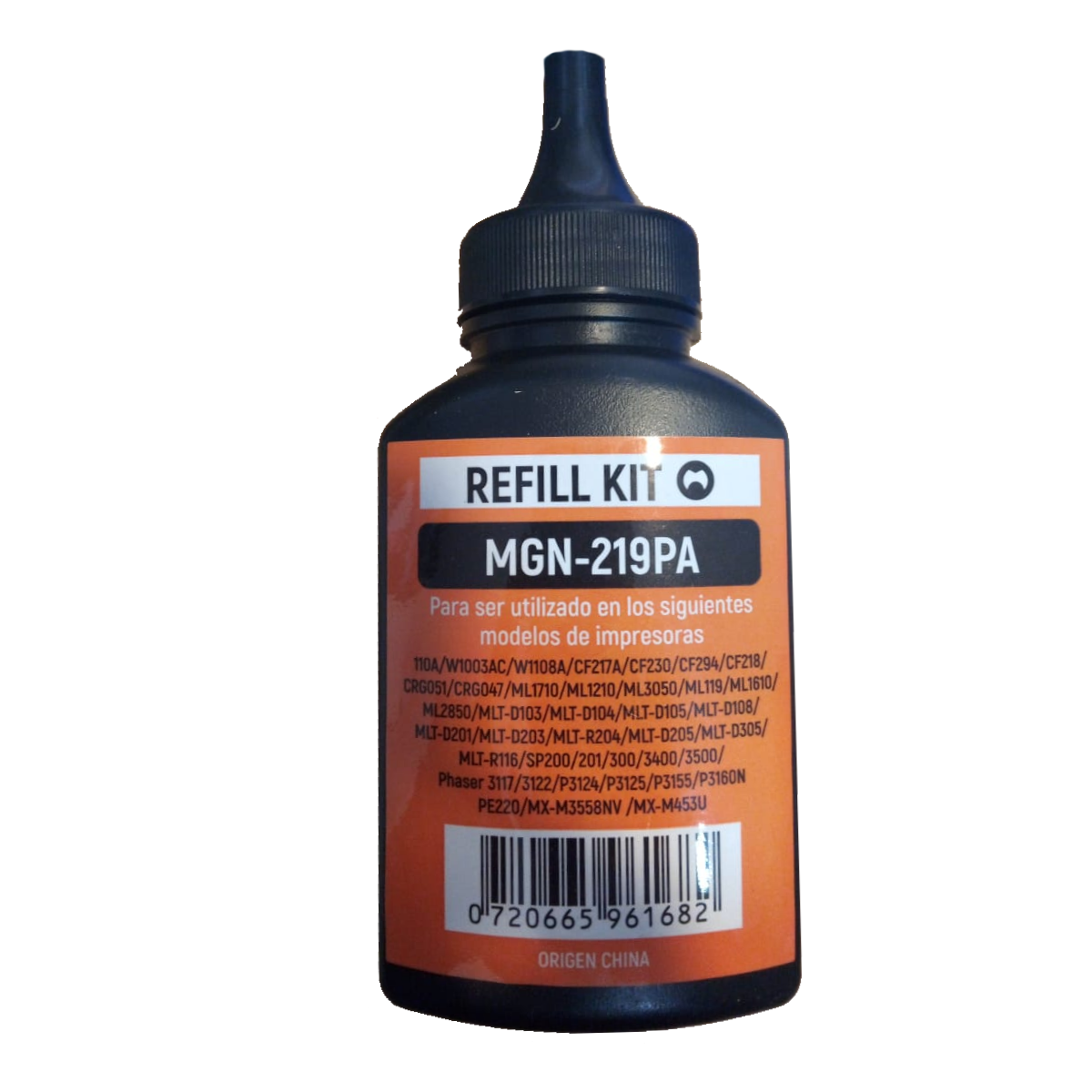 Pote de Recarga Alternativo Pantum KIT-219RK Mgn