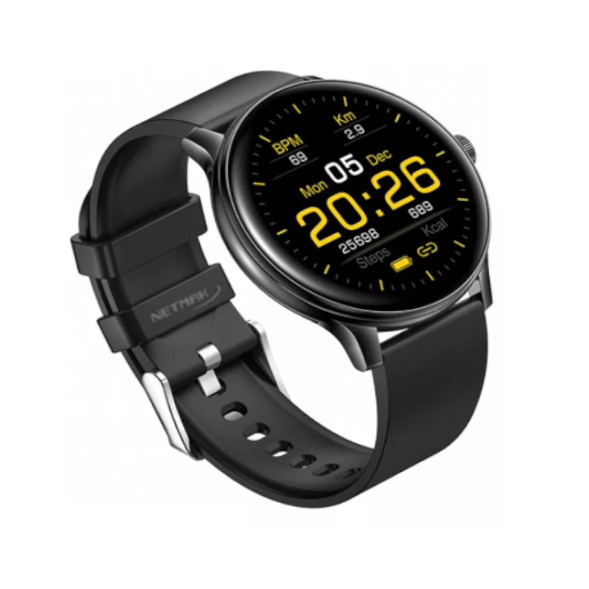 SmartWatch Power Bluetooth Negro Netmak