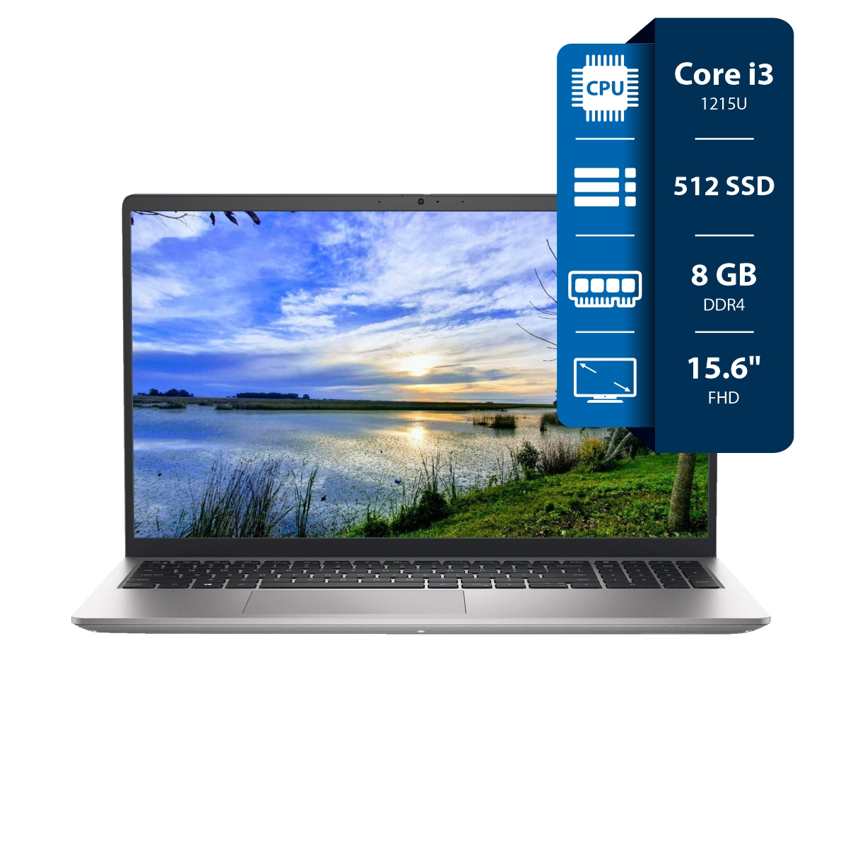 Notebook Dell Inspiron I3 1215U - 8GB - 512SSD - 15,6
