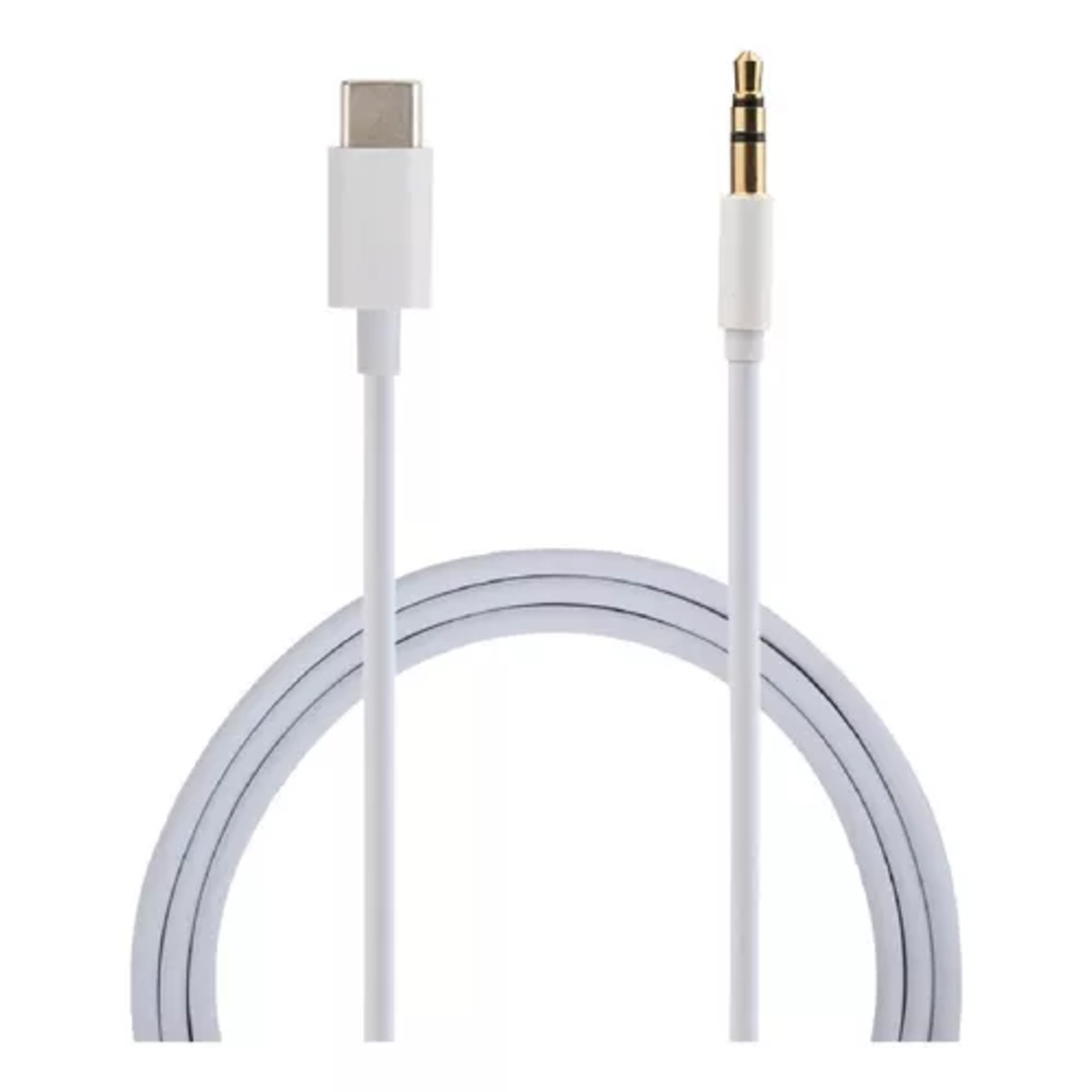 Cable USB C a MiniPlug 3.5mm 1 Metro GM-6079 Blanco Skyway