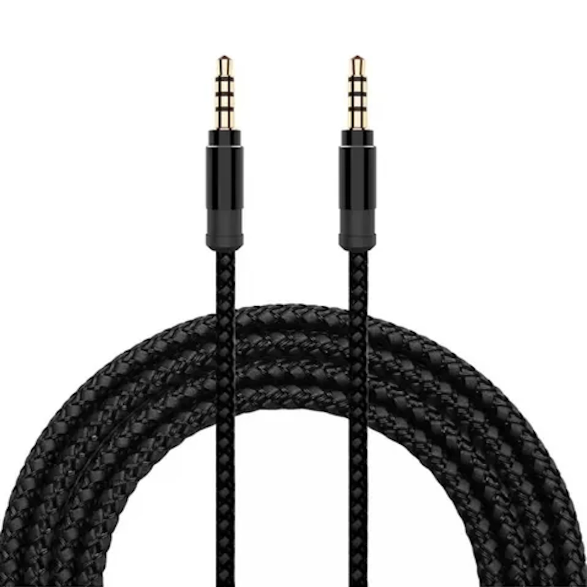 Cable Audio Auxiliar Plug 3.5mm de 1m Mallado