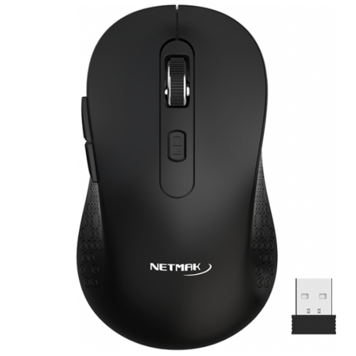 Mouse Inalambrico/Bluetooth Negro NM-M690 Netmak