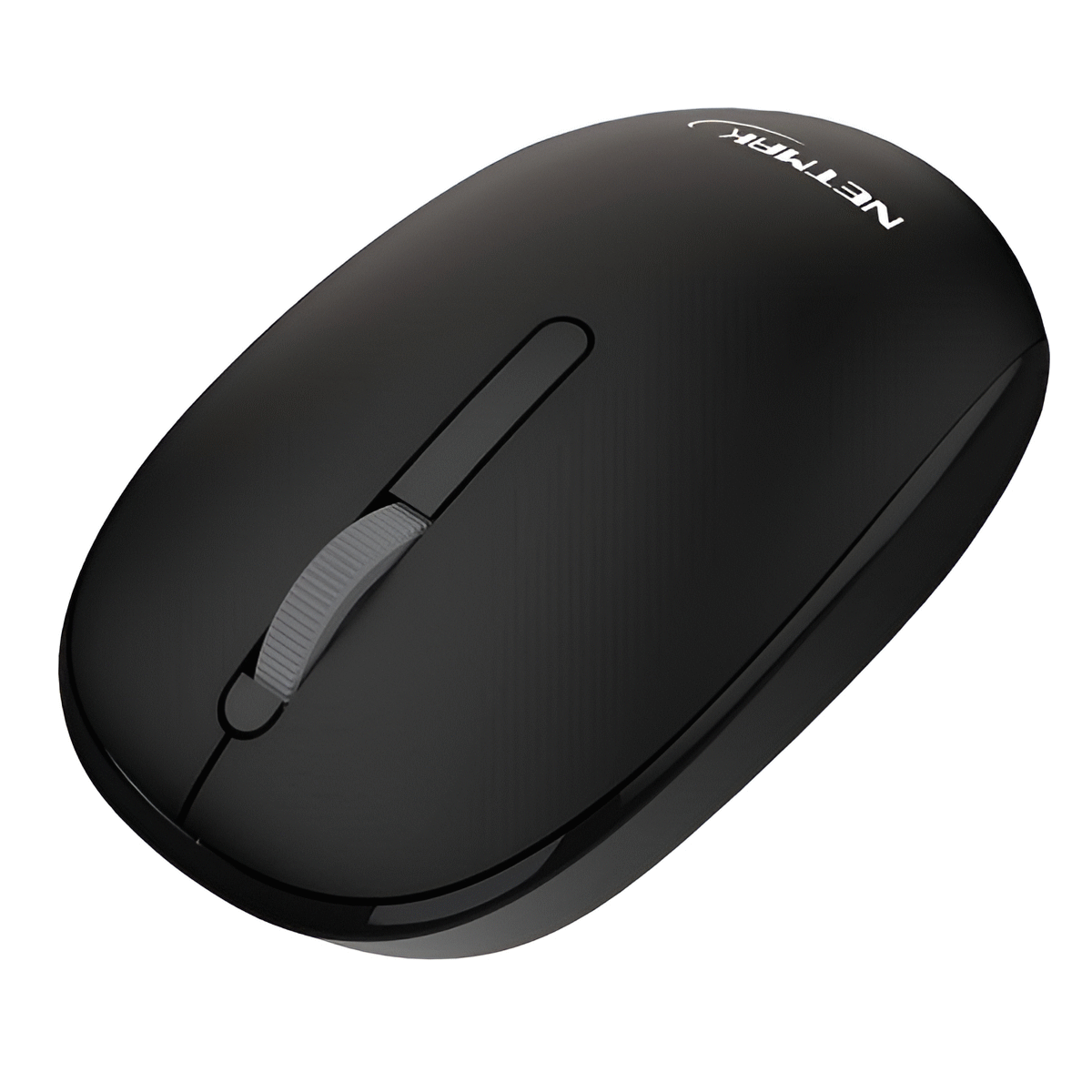 Mouse Inalambrico C/Receptor USB-C/USB Negro NM-M660 Netmak