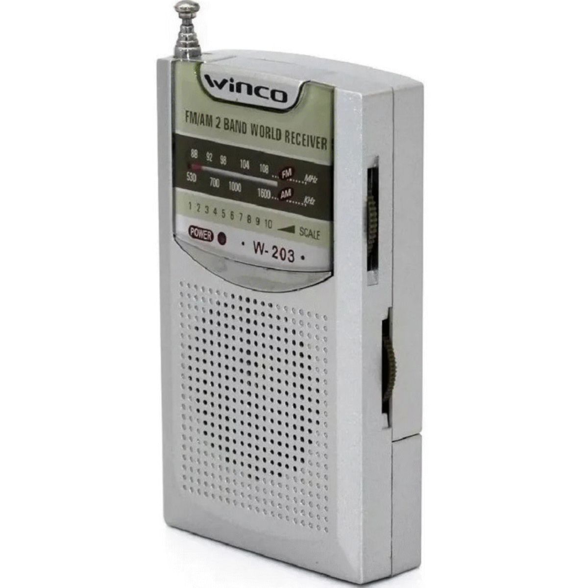 Radio Portatil C/Auriculares W-203 Winco