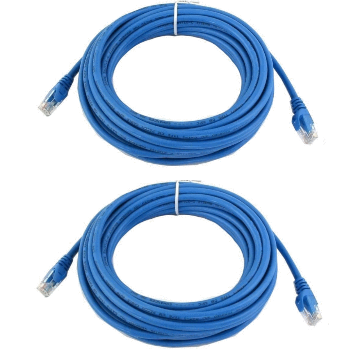 Combo Cable UTP Armado Cat 5e 15m X2 Unidades