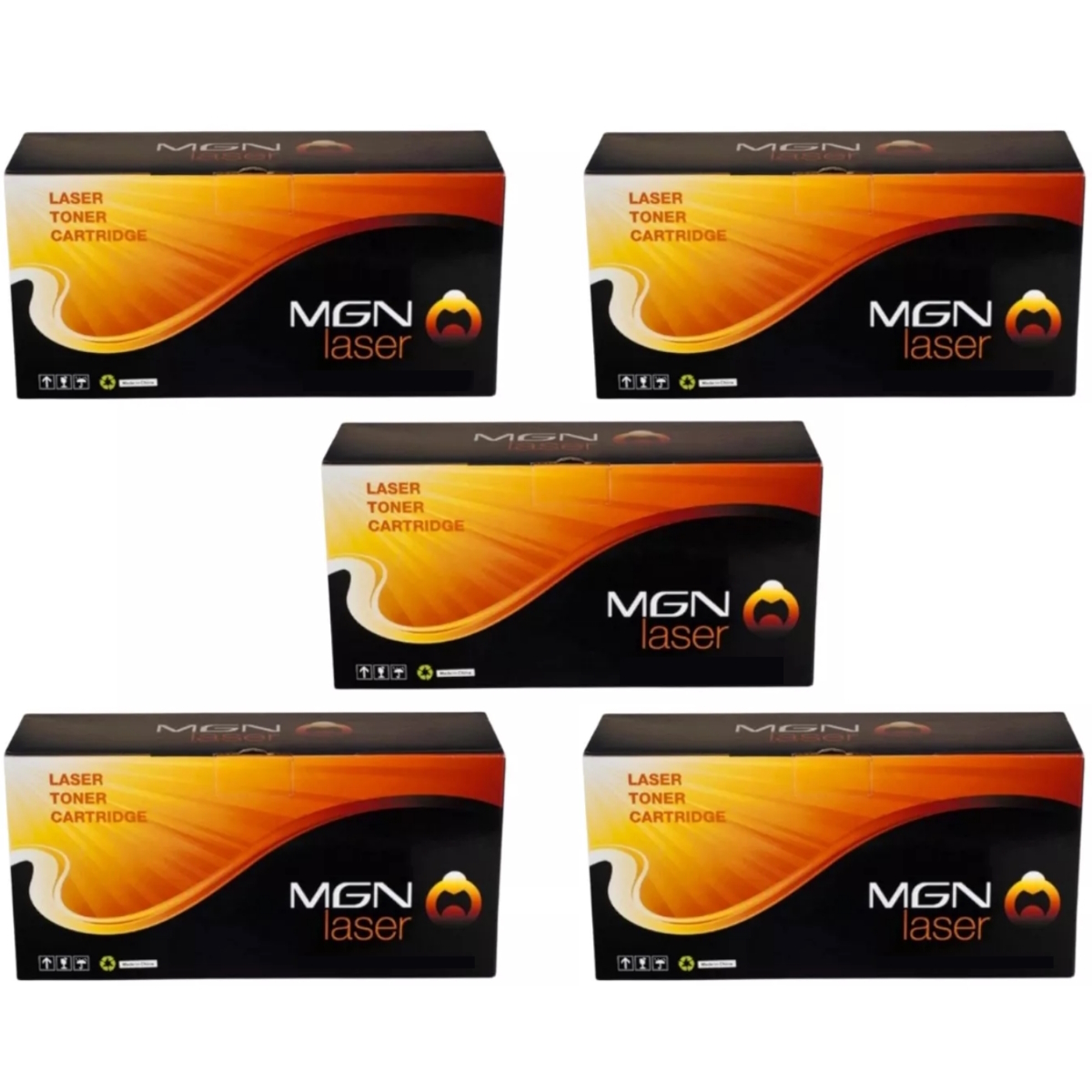 Combo X5 Toner Hp Alternativo CE505A - 05A 280A Mgn