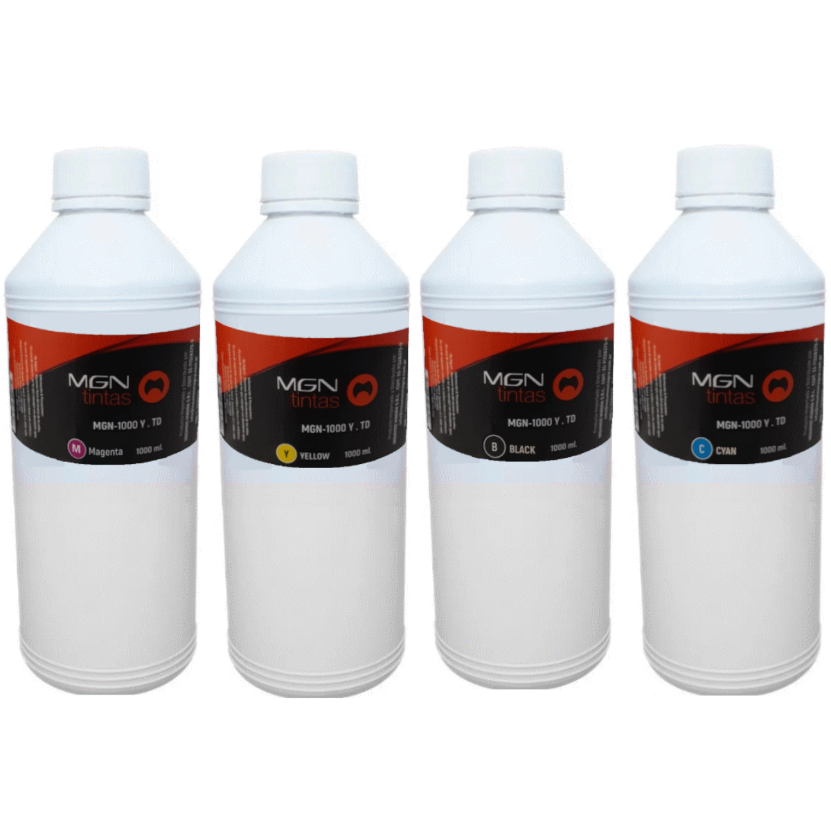 Combo Tintas Colores 1L X4 Unidades