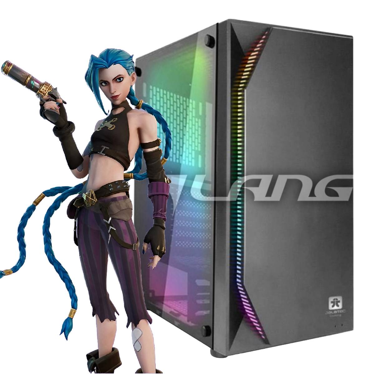 Pc Armada I3F - 16GB - SSD 500GB - Rx 580 8GB - 500W 80 Plus - Jalatec LX78 Rgb
