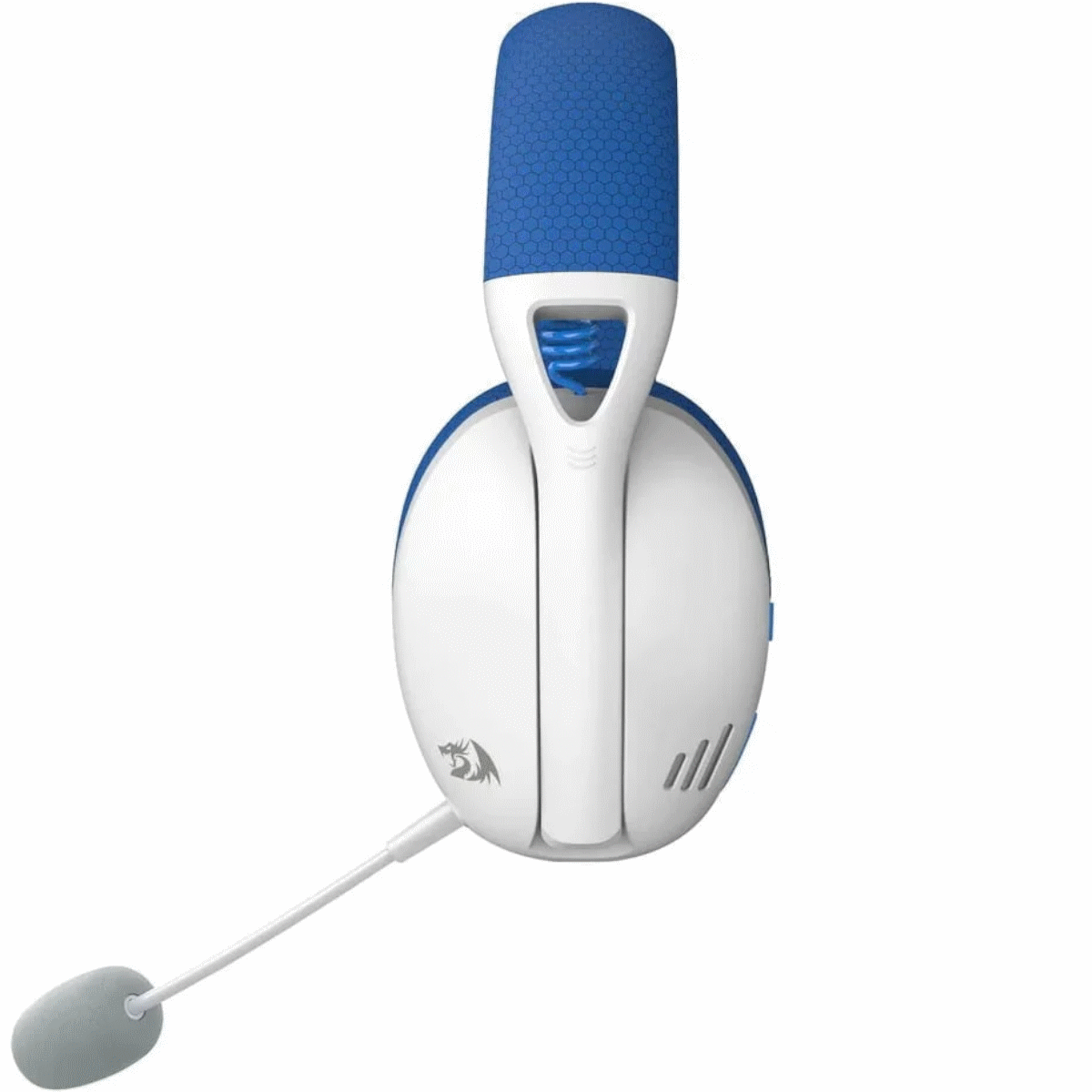 Auriculares Gamer Inalambrico/Cable Vincha Ire Pro H848B Blanco/Azul Redragon