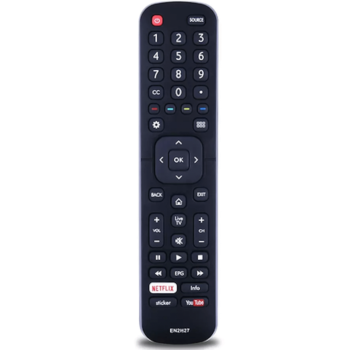 Control Remoto TV Hisense Philco