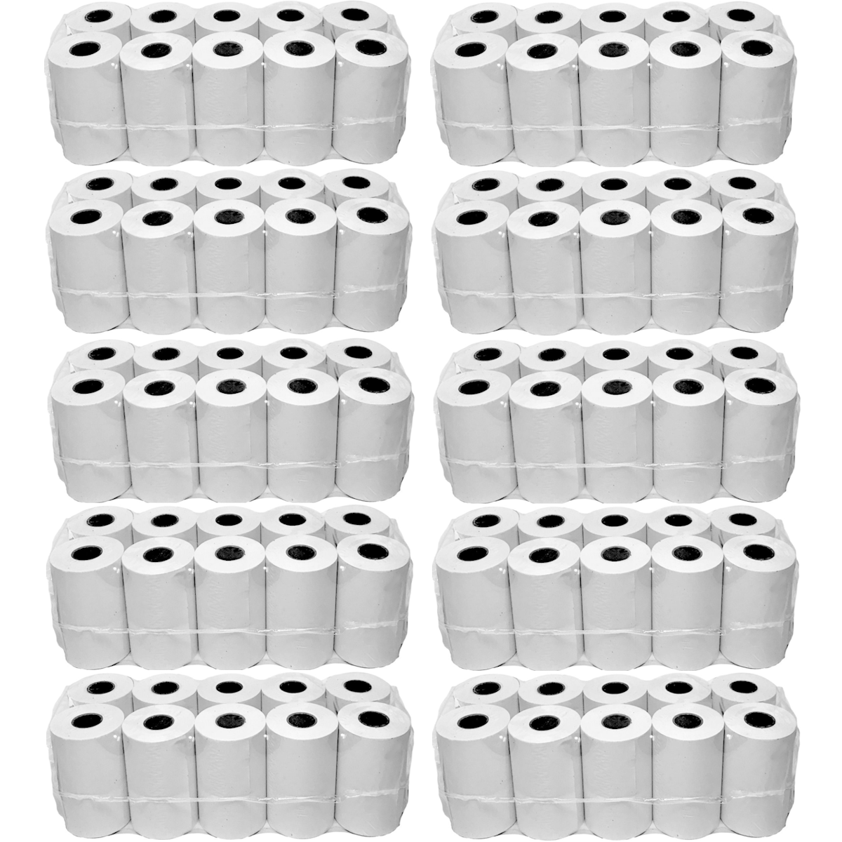 Combo Rollo Papel Termico 80mm x 45Mts 48Grs X100 Unidades